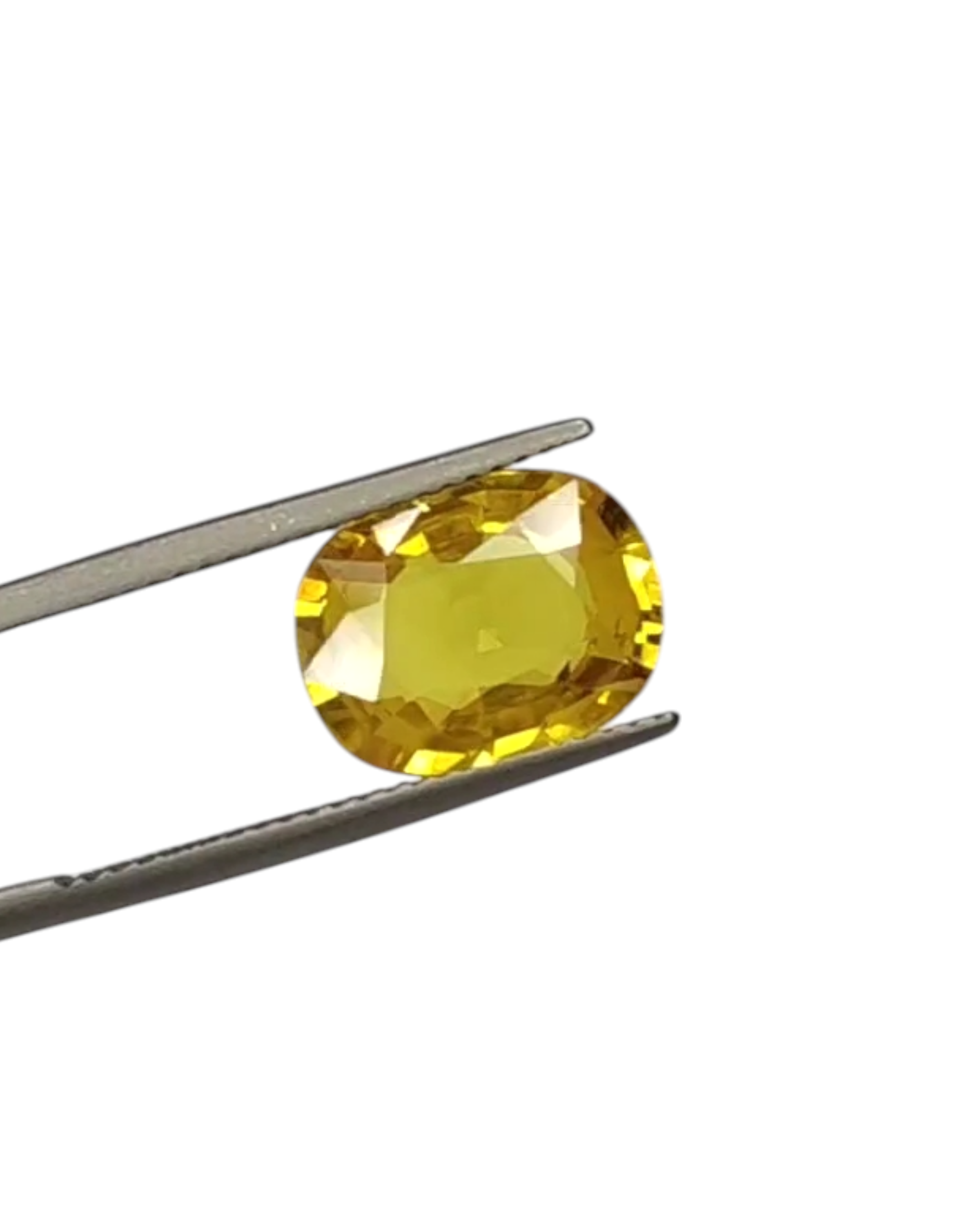 Top Grade 4.52 Ct - 5.02 Ratti Natural Bangkok Yellow Sapphire - Pukhraj