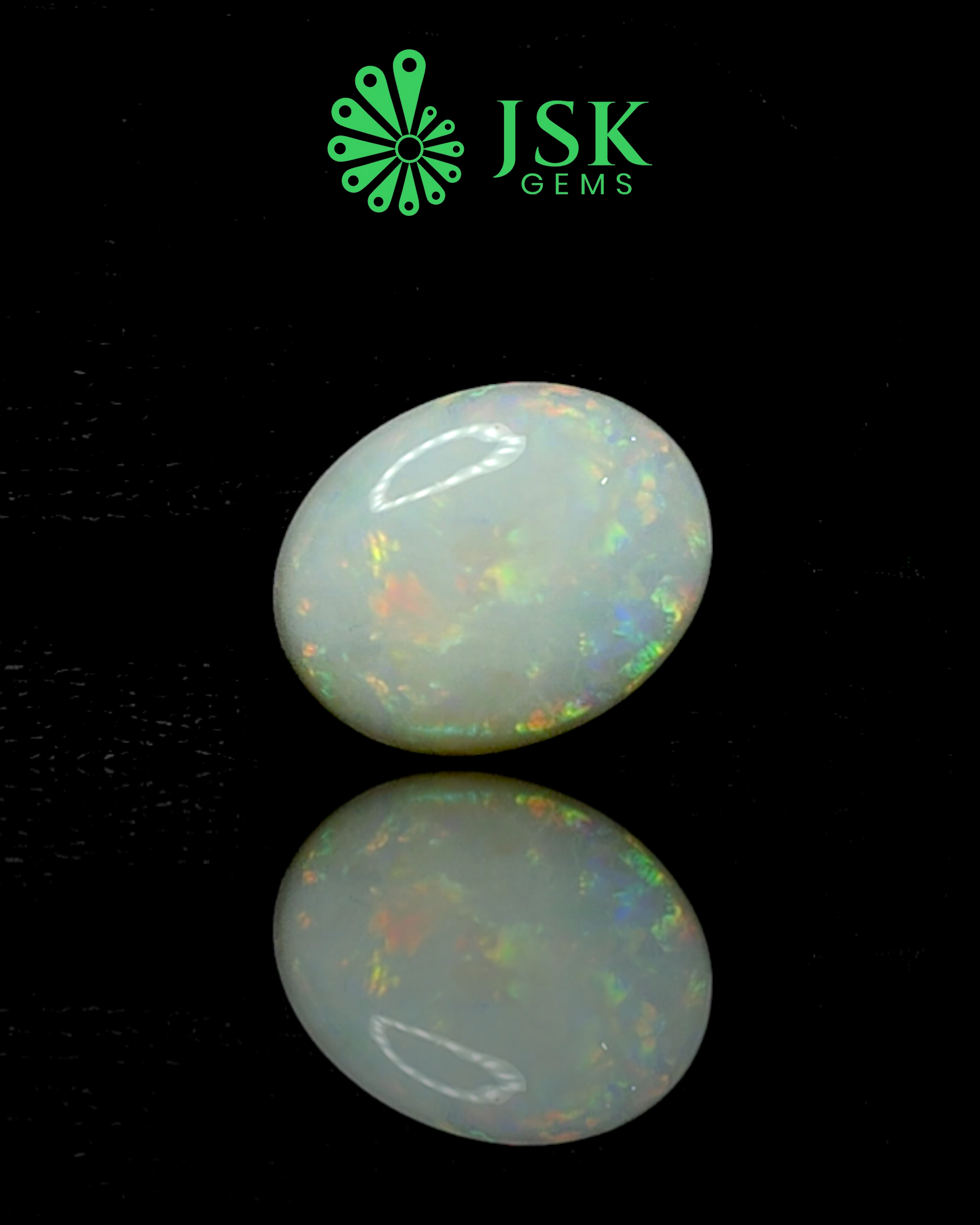 Top Grade 4.56 Ct - 5.07 Ratti Natural Australian Opal