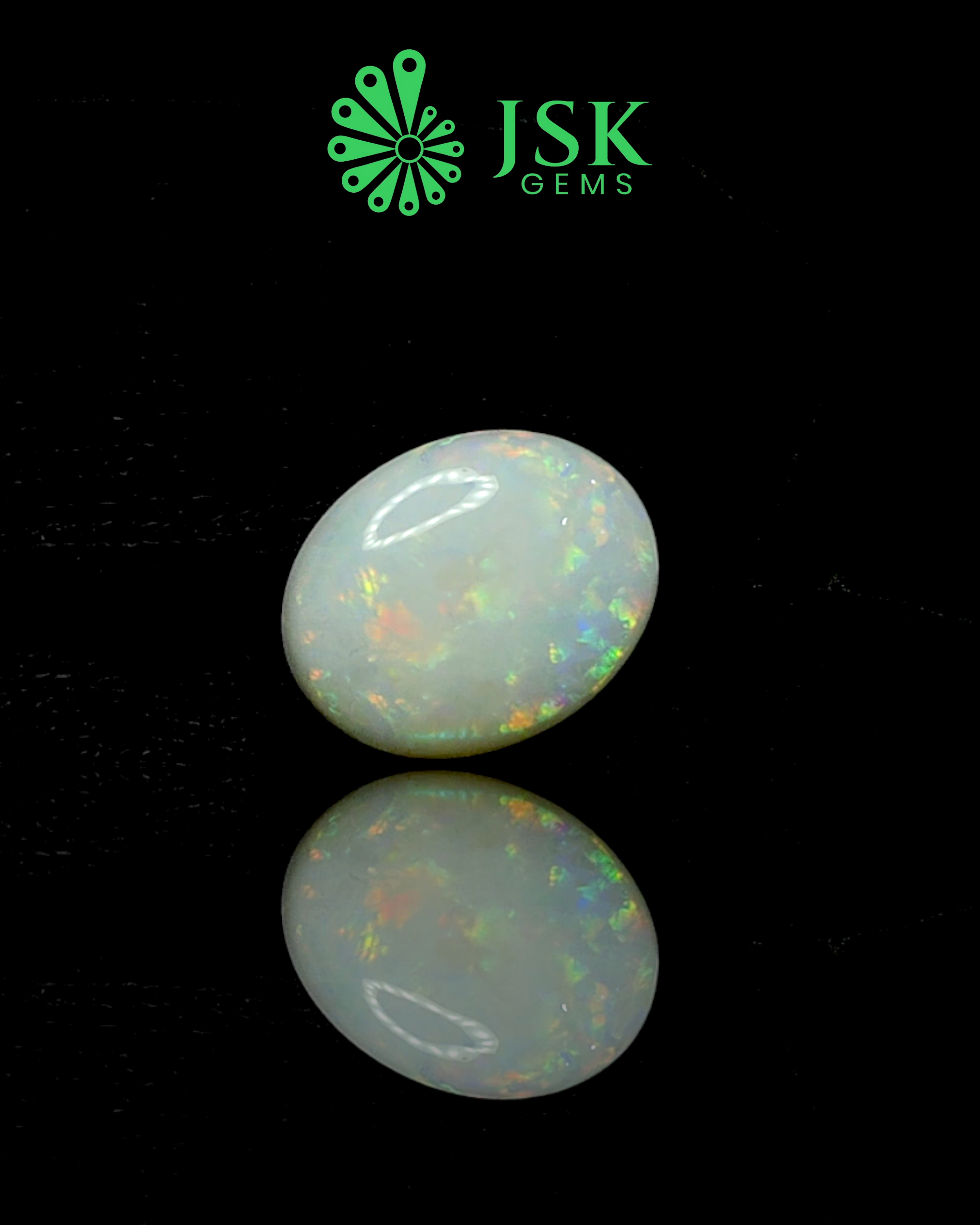 Top Grade 4.56 Ct - 5.07 Ratti Natural Australian Opal