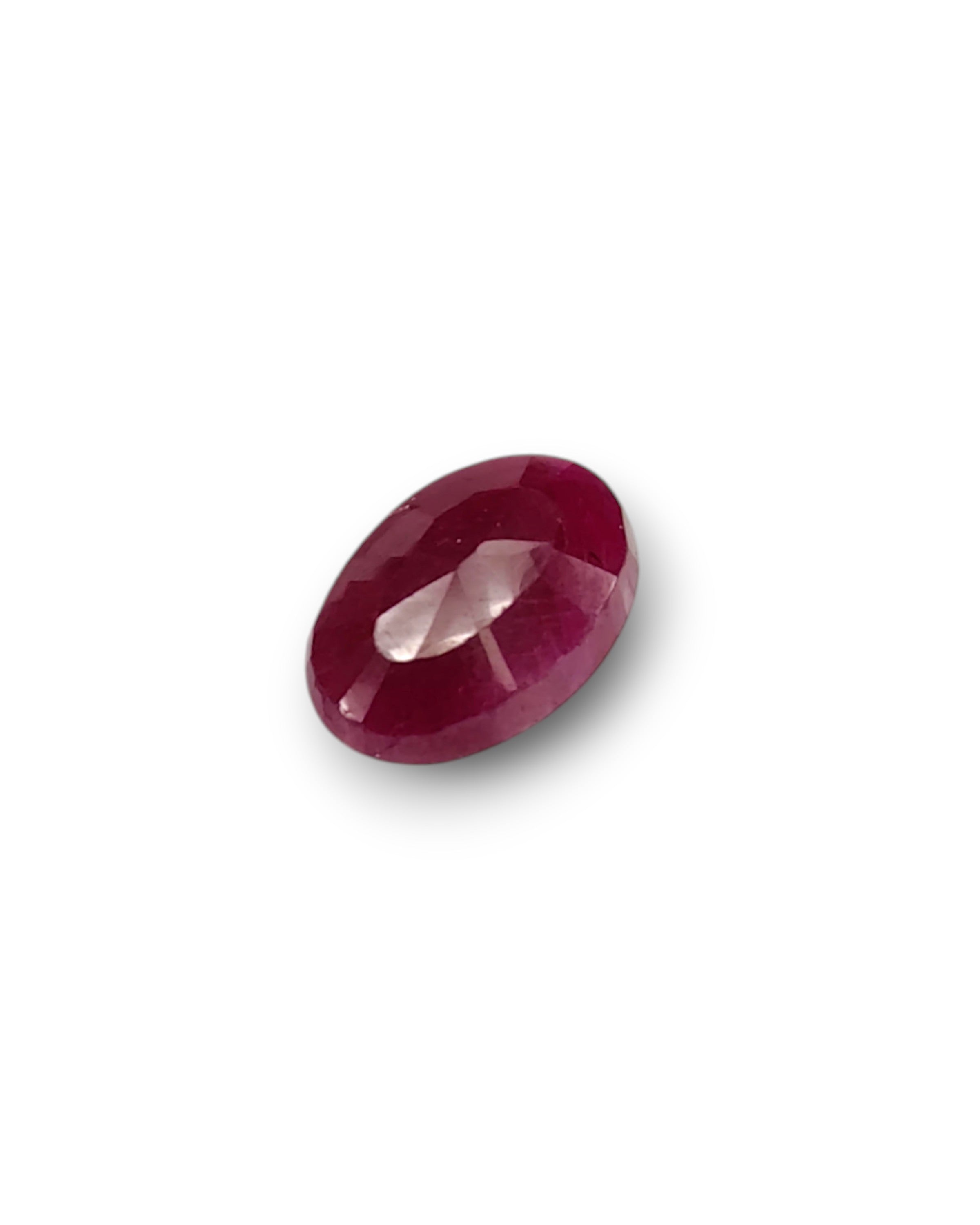 IIGJ Certified 3.46 Ct - 3.84 Ratti Unheated Untreated Natural Ruby Manik