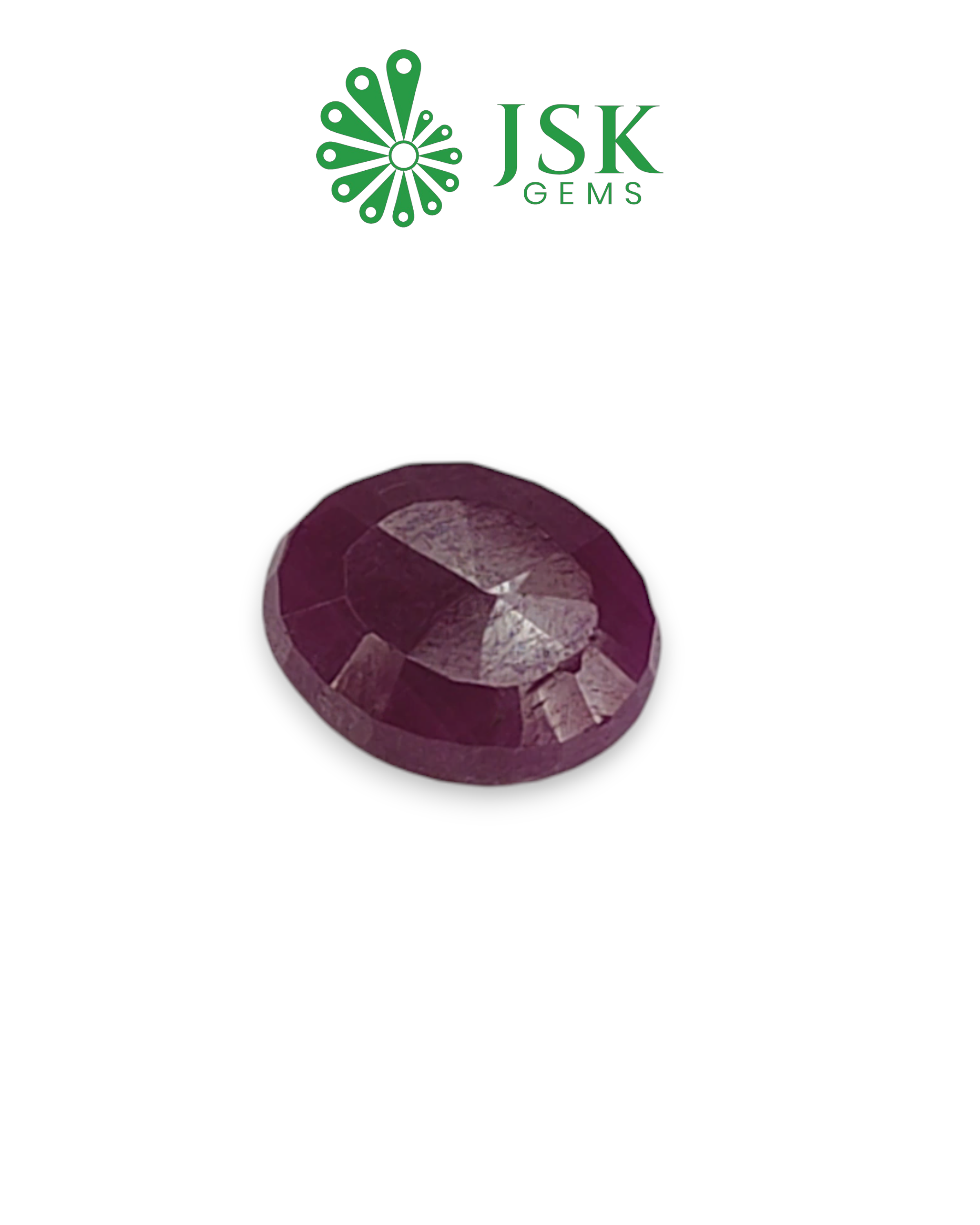IIGJ Certified 5.87 Ct - 6.52 Ratti Unheated Untreated Natural Ruby Manik