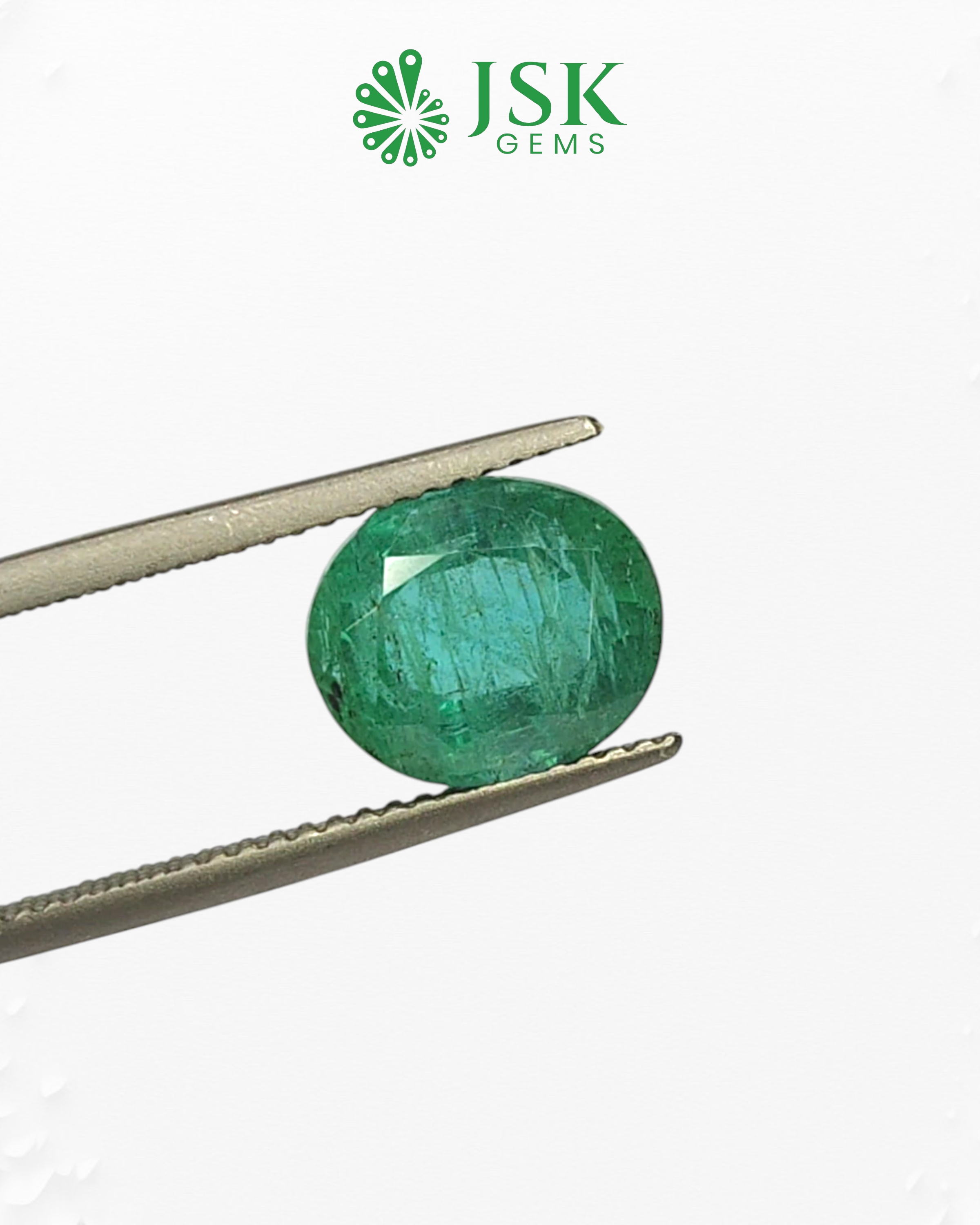 Premium Grade 3.39 Ct - 3.76 Ratti Natural Emerald - Panna