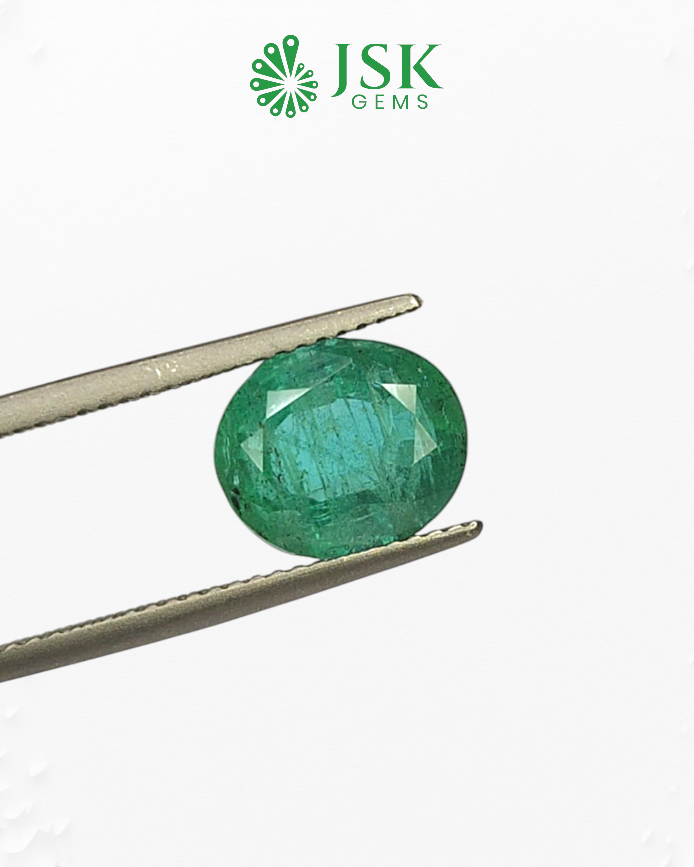 Premium Grade 3.39 Ct - 3.76 Ratti Natural Emerald - Panna