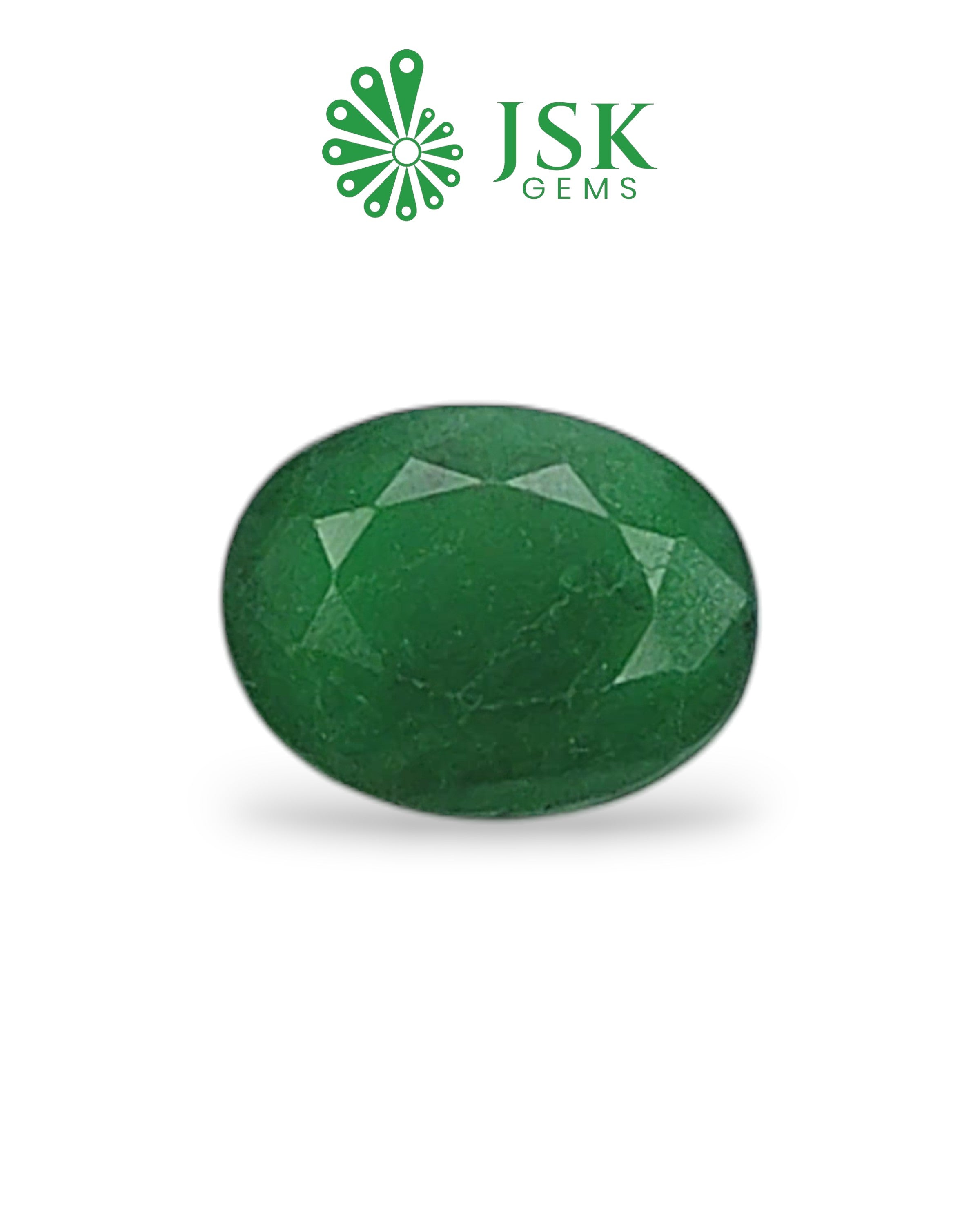 Premium Grade 5.79 Ct - 6.43 Ratti Natural Emerald - Panna
