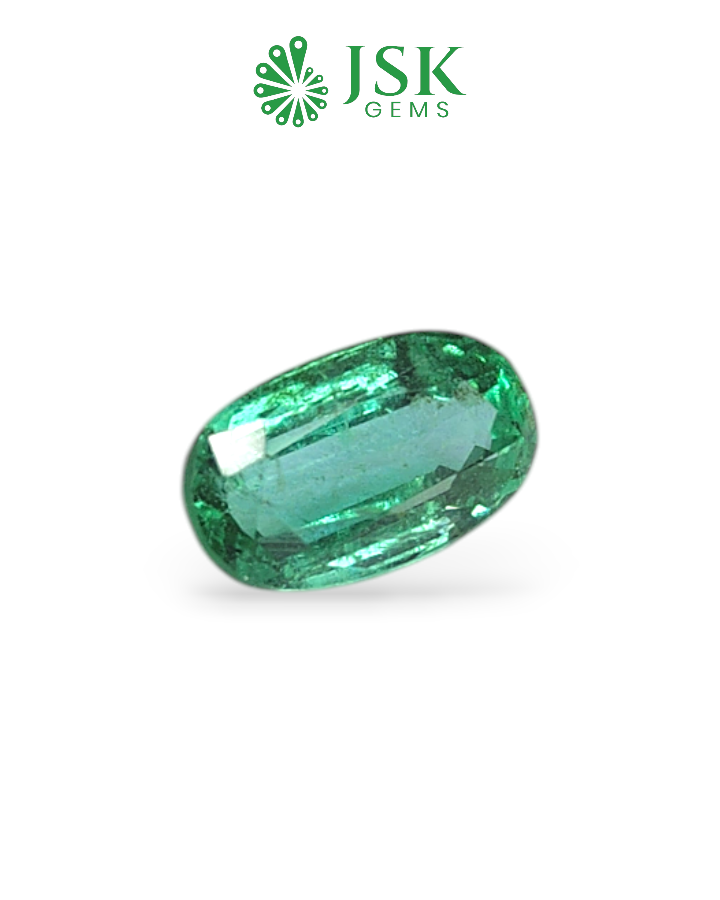 Top Grade 2.68 Ct - 2.97 Ratti Natural Emerald - Panna