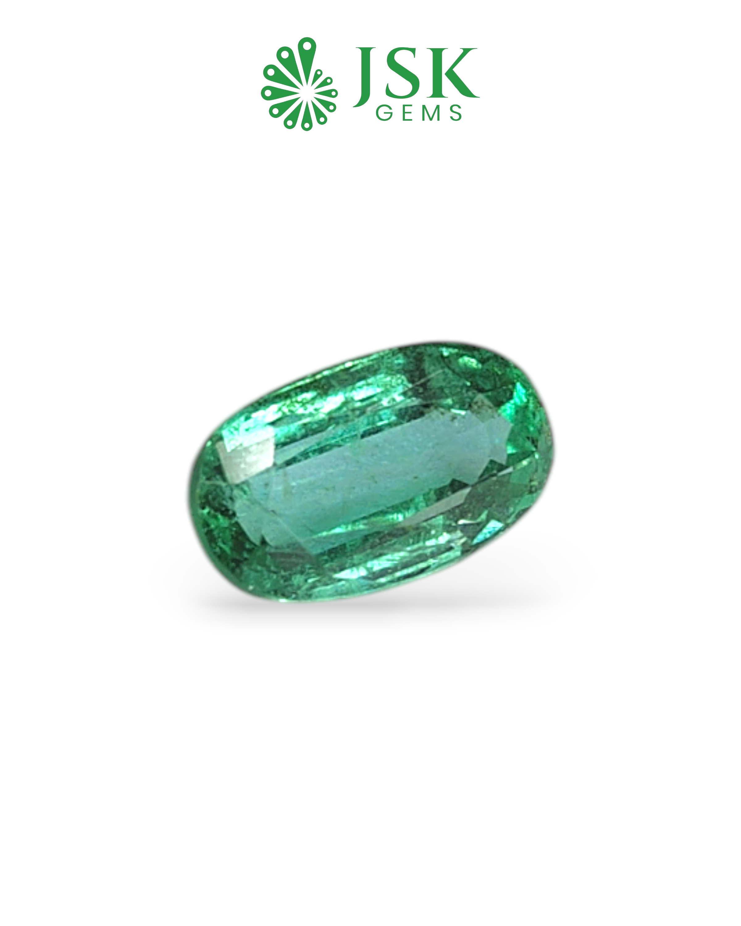 Top Grade 2.68 Ct - 2.97 Ratti Natural Emerald - Panna