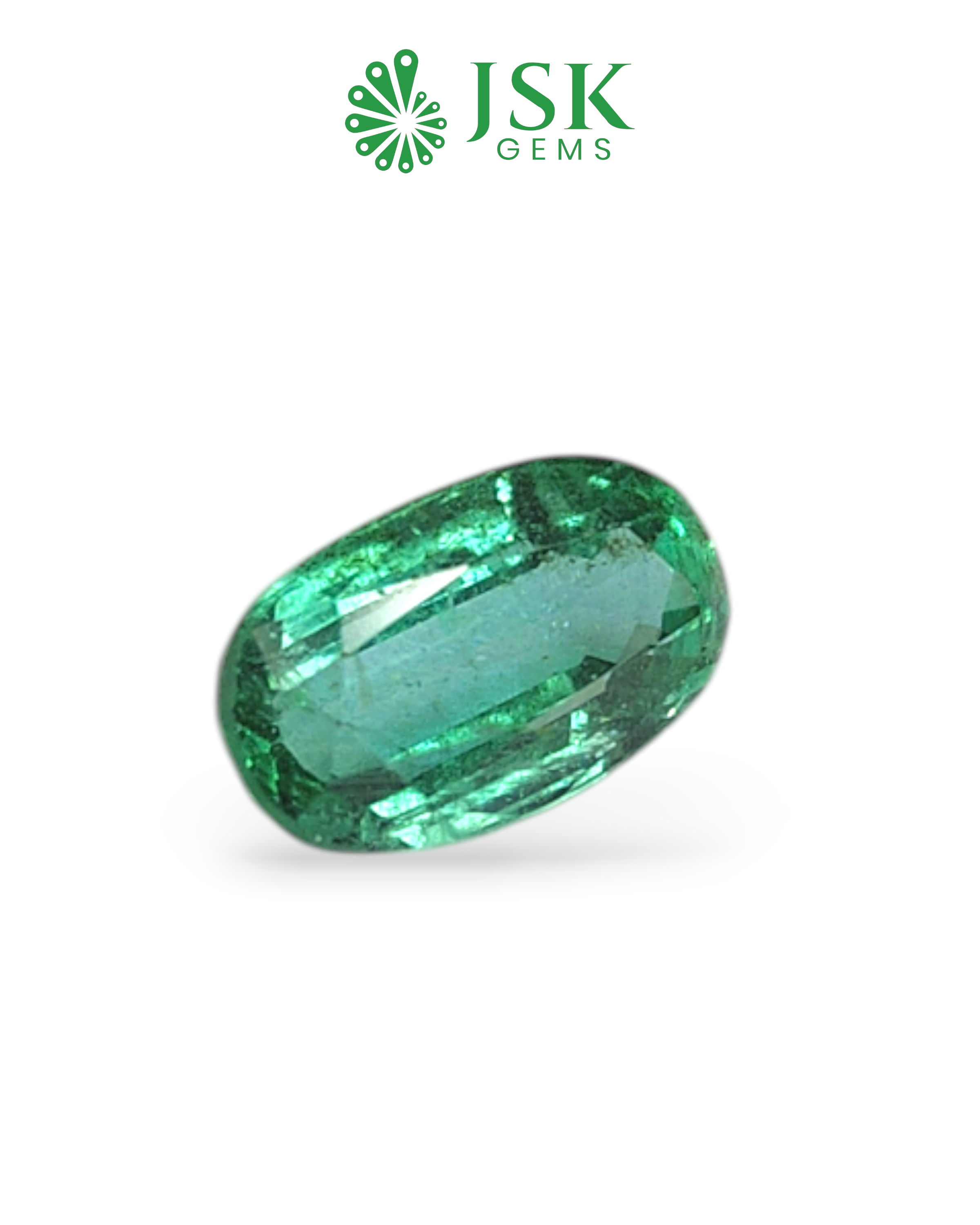 Top Grade 2.68 Ct - 2.97 Ratti Natural Emerald - Panna