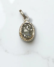 Beautiful Natural Pyrite Gemstone Pendant