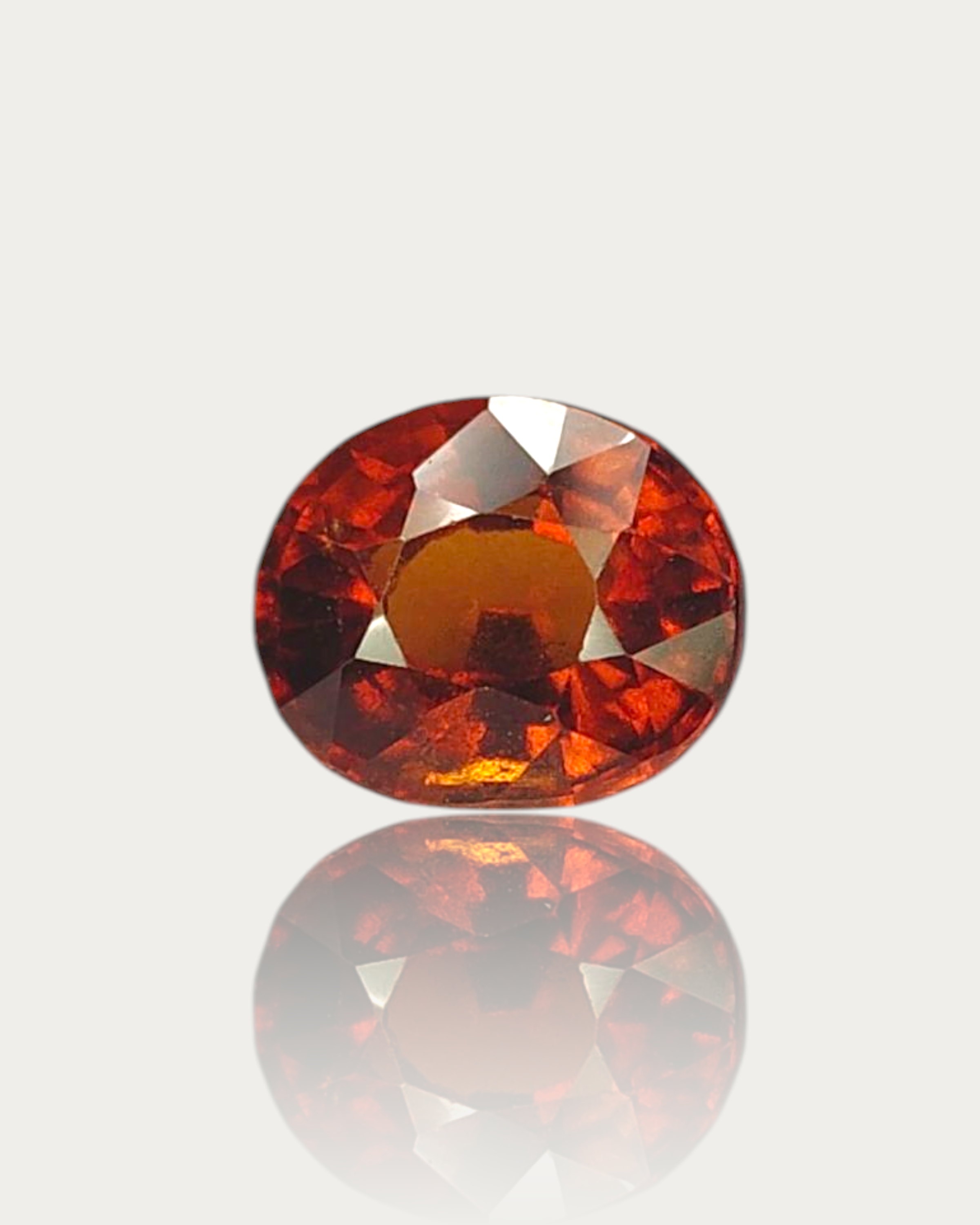 Top Grade 5.79 Ct - 6.43 Ratti Natural Ceylon Hessonite Garnet - Gomedh
