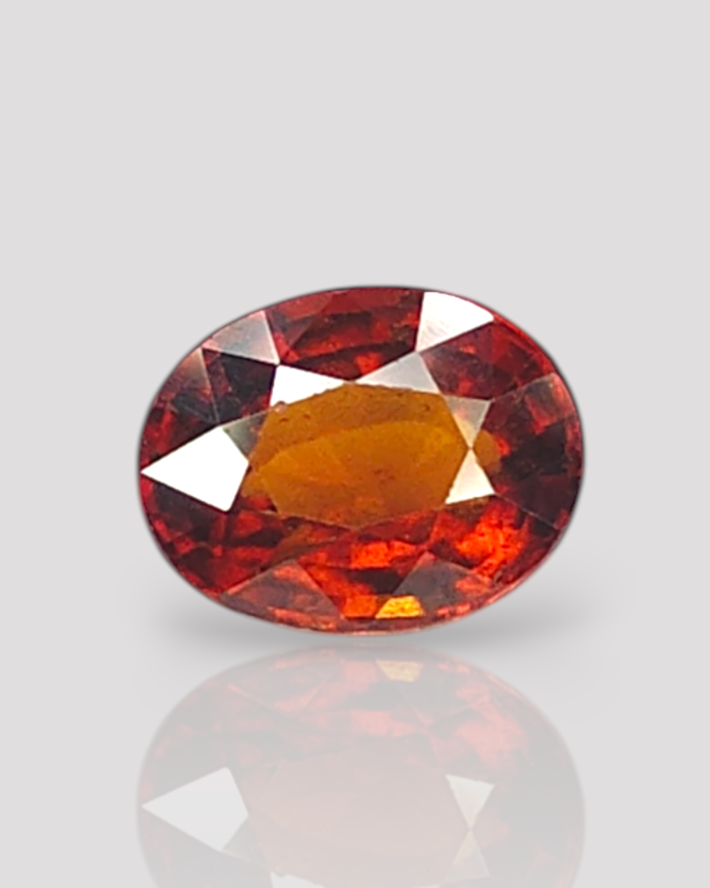 Top Grade 8.55 Ct - 9.50 Ratti Natural Ceylon Hessonite Garnet - Gomedh