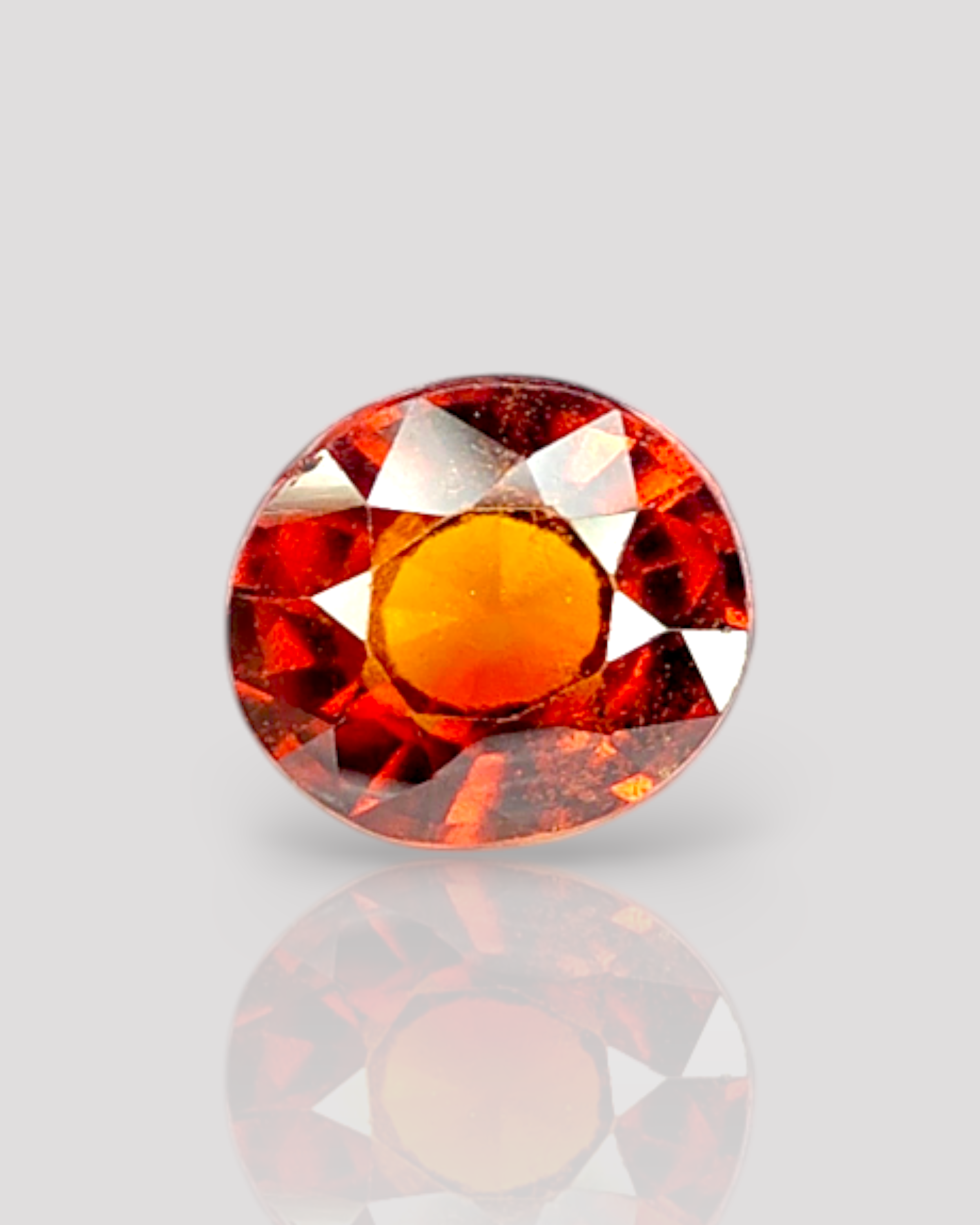 Top Grade 8.07 Ct - 8.96 Ratti Natural Ceylon Hessonite Garnet - Gomedh