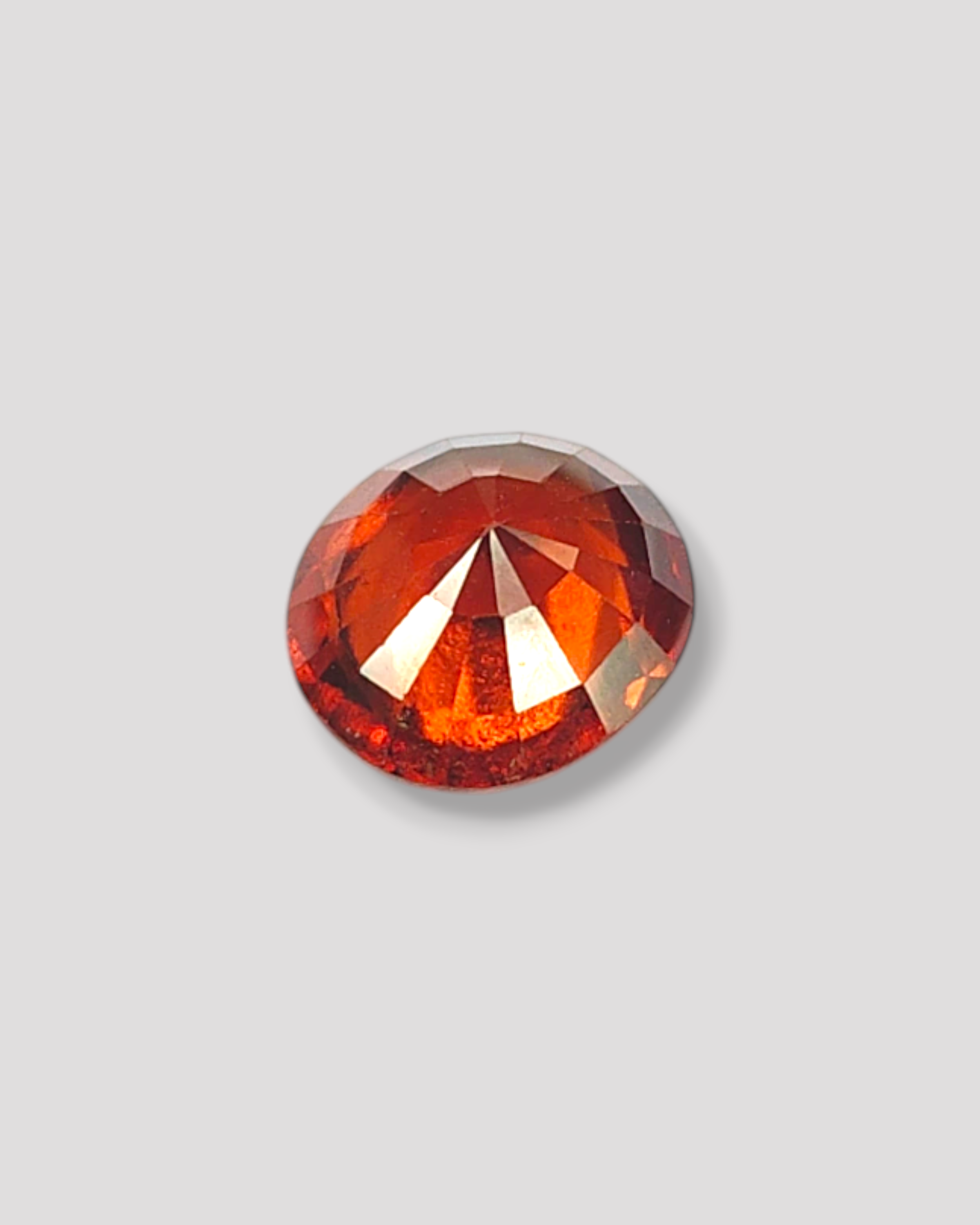 Top Grade 8.07 Ct - 8.96 Ratti Natural Ceylon Hessonite Garnet - Gomedh
