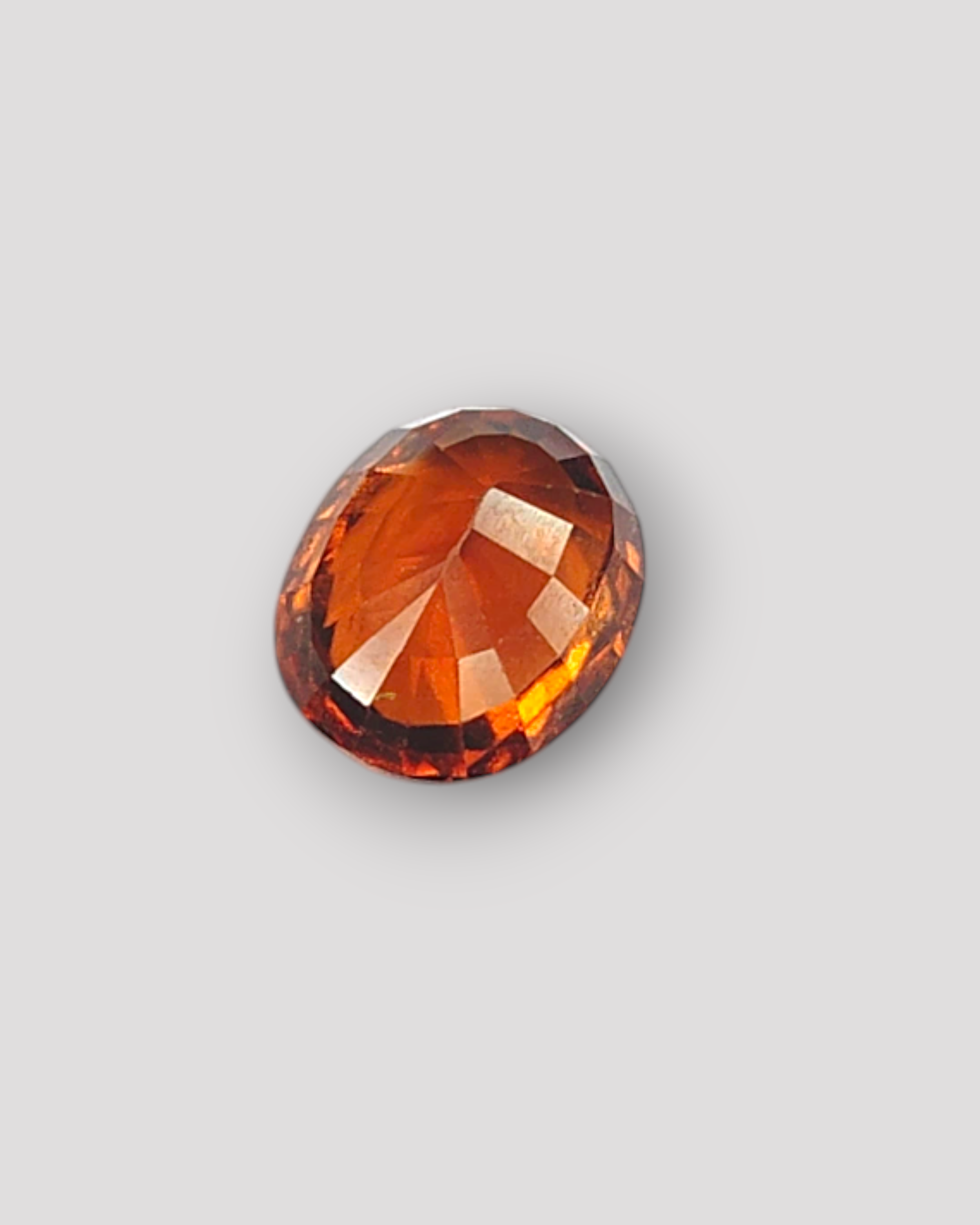 Top Grade 6.78 Ct - 7.53 Ratti Natural Ceylon Hessonite Garnet - Gomedh