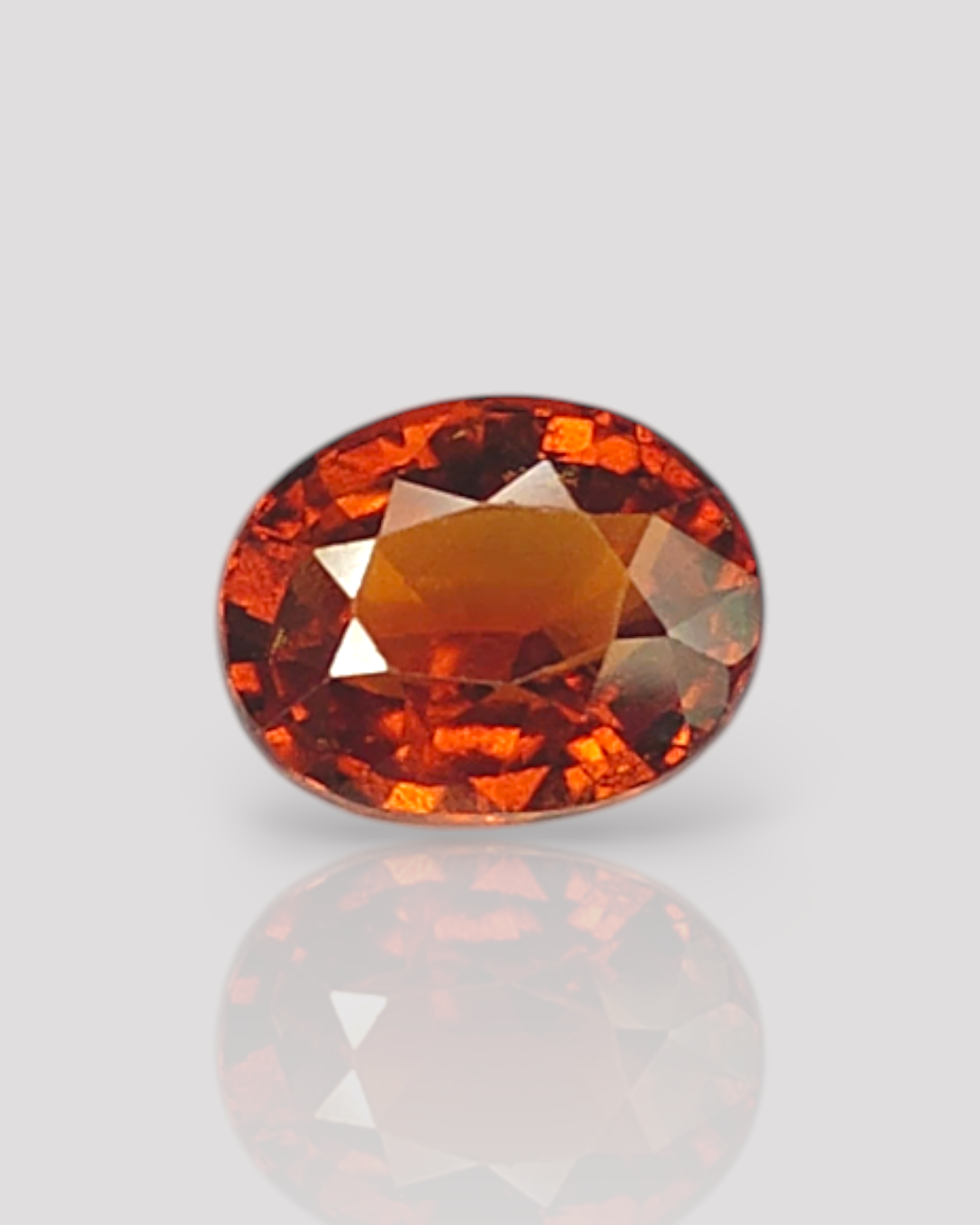 Top Grade 6.78 Ct - 7.53 Ratti Natural Ceylon Hessonite Garnet - Gomedh