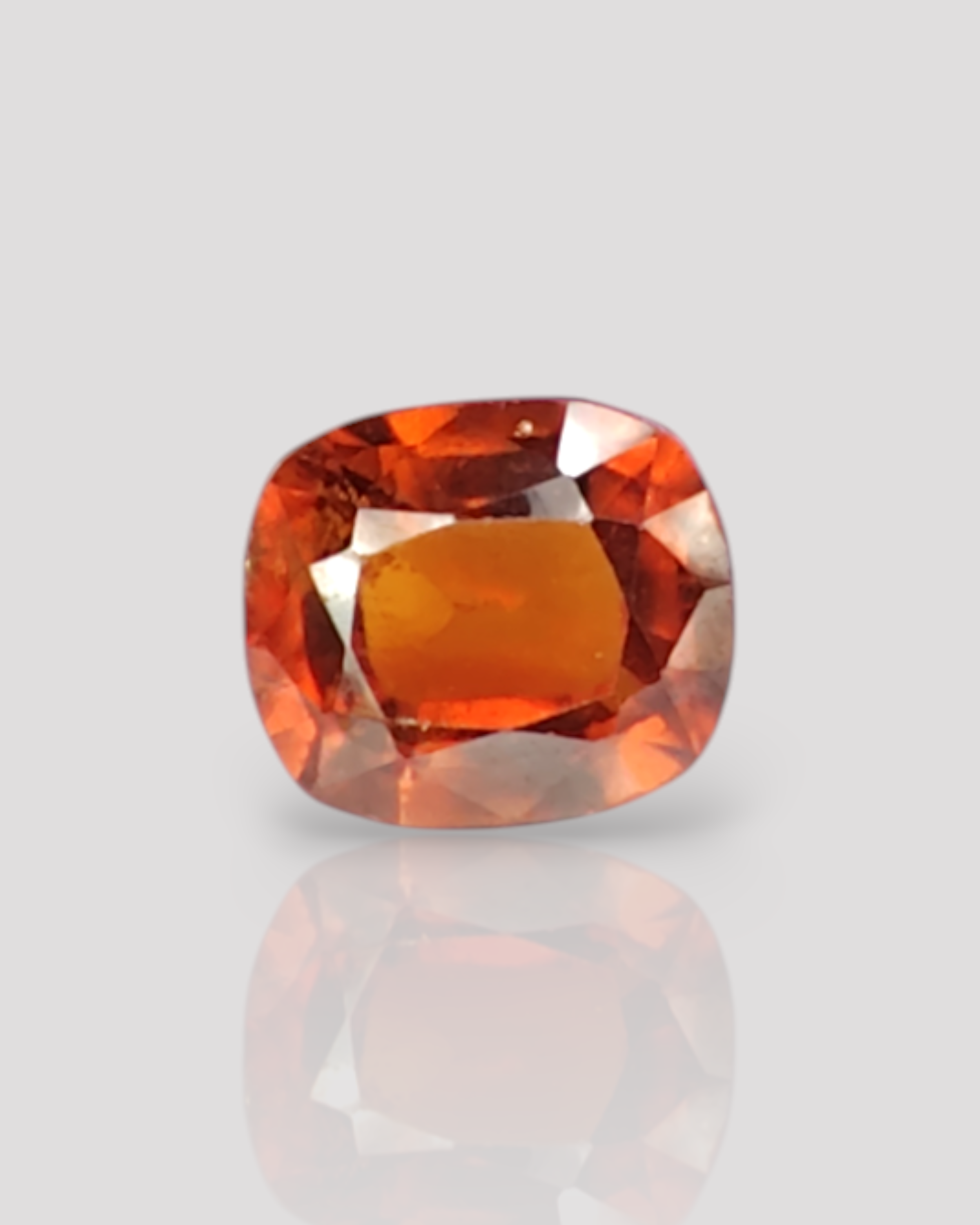 Top Grade 6.53 Ct - 7.25 Ratti Natural Ceylon Hessonite Garnet - Gomedh