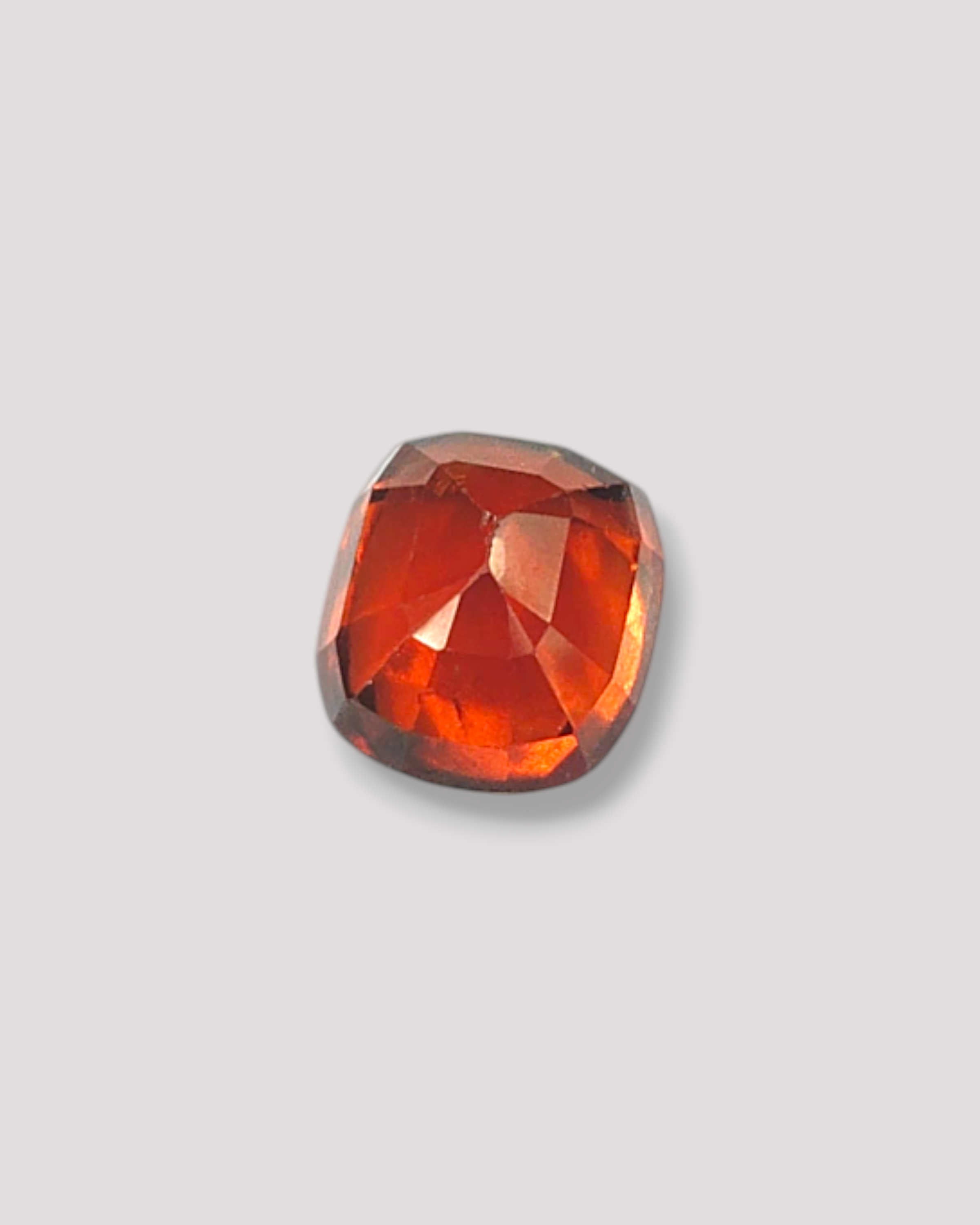 Top Grade 6.53 Ct - 7.25 Ratti Natural Ceylon Hessonite Garnet - Gomedh