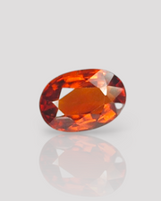 Top Grade 6.08 Ct - 6.75 Ratti Natural Ceylon Hessonite Garnet - Gomedh