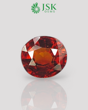 Top Grade 4.41 Ct - 4.90 Ratti Natural Ceylon Hessonite Garnet - Gomedh