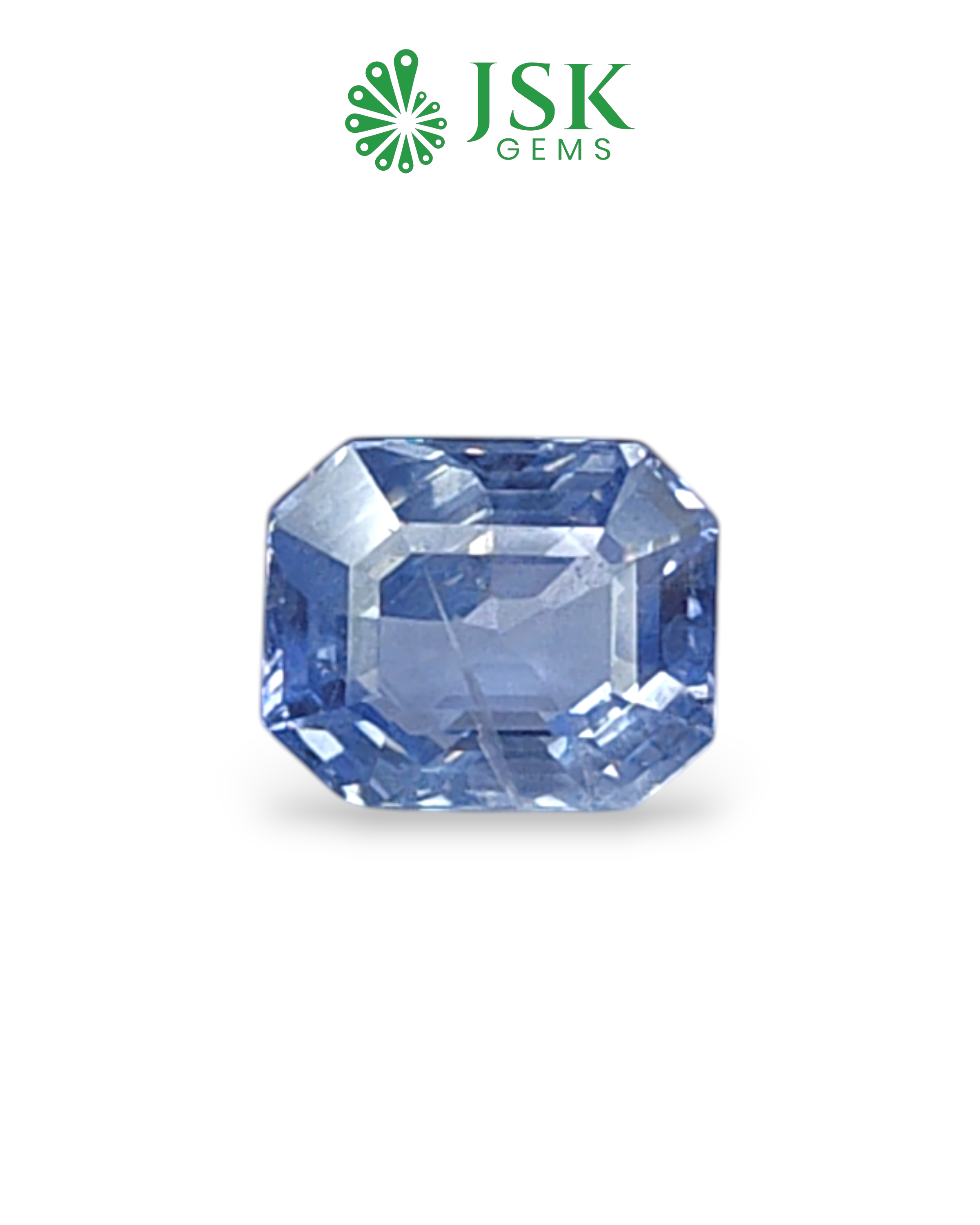 GTL Certified 5.74 Ct - 6.37 Ratti Natural Unheated Ceylon Blue Sapphire - Neelam
