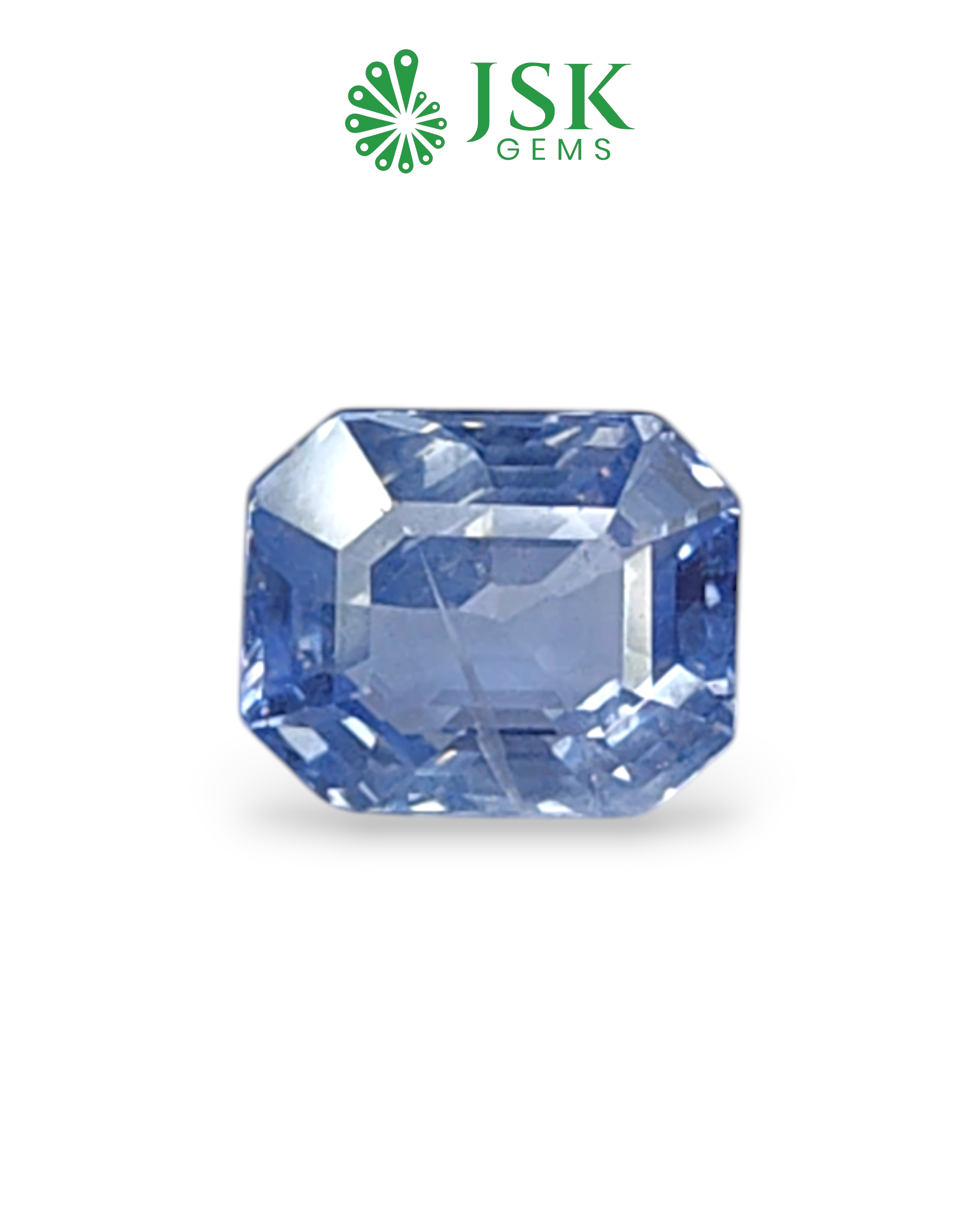 GTL Certified 5.74 Ct - 6.37 Ratti Natural Unheated Ceylon Blue Sapphire - Neelam