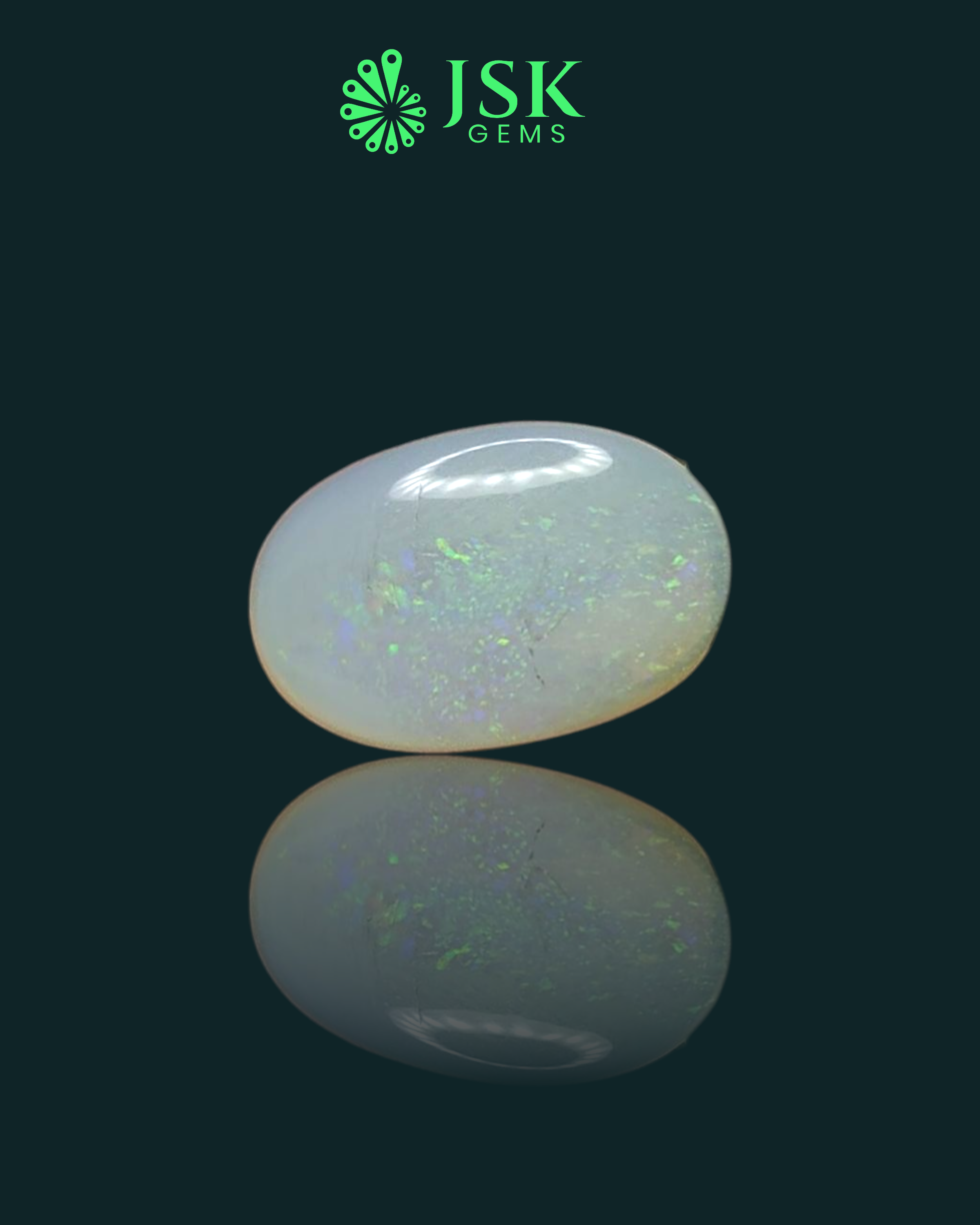 Top Grade 11.04 Ct - 12.27 Ratti Natural Australian Opal