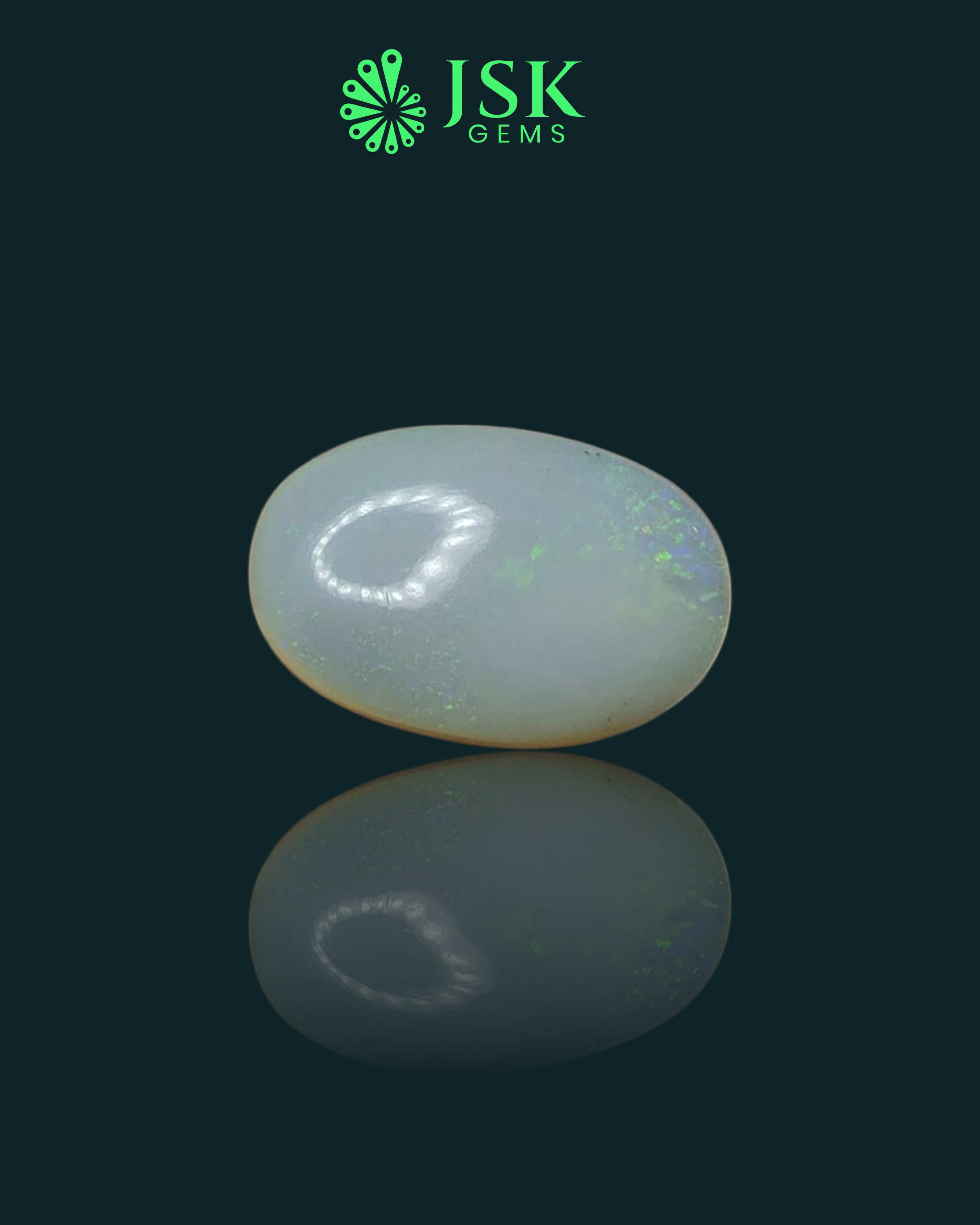 Top Grade 11.04 Ct - 12.27 Ratti Natural Australian Opal