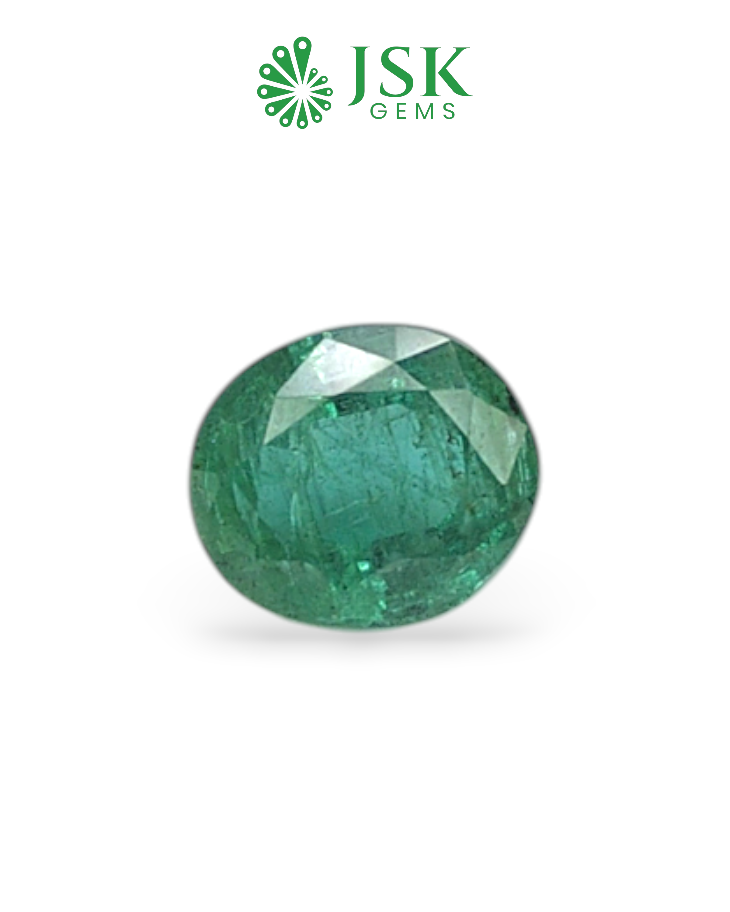 Premium Grade 3.39 Ct - 3.76 Ratti Natural Emerald - Panna