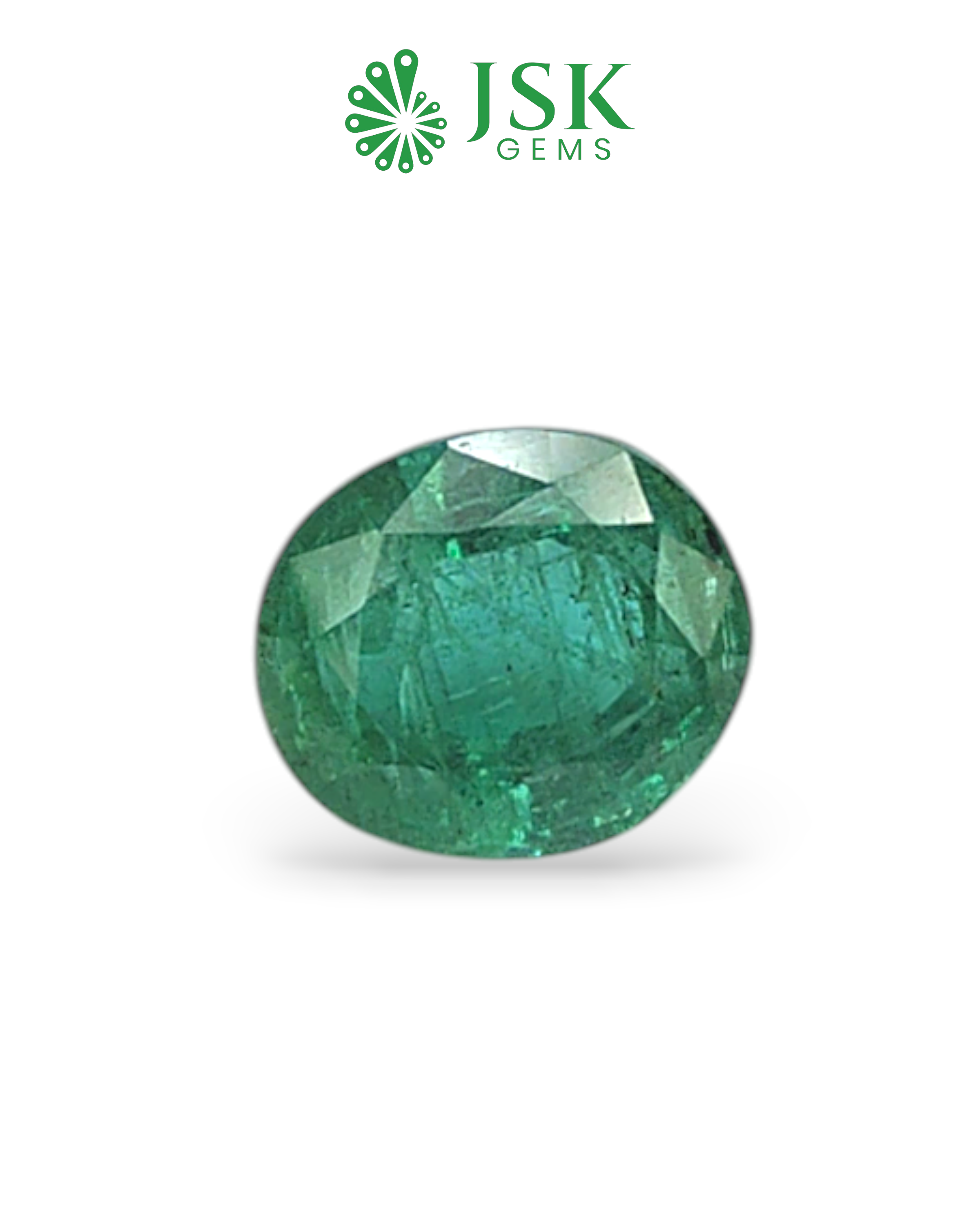 Premium Grade 3.39 Ct - 3.76 Ratti Natural Emerald - Panna