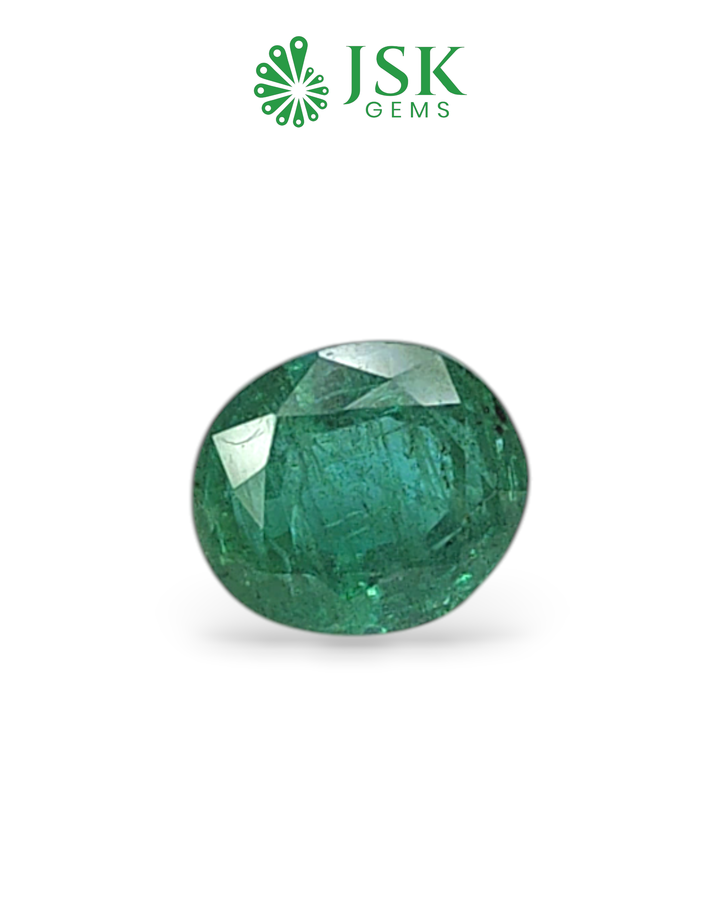 Premium Grade 3.39 Ct - 3.76 Ratti Natural Emerald - Panna