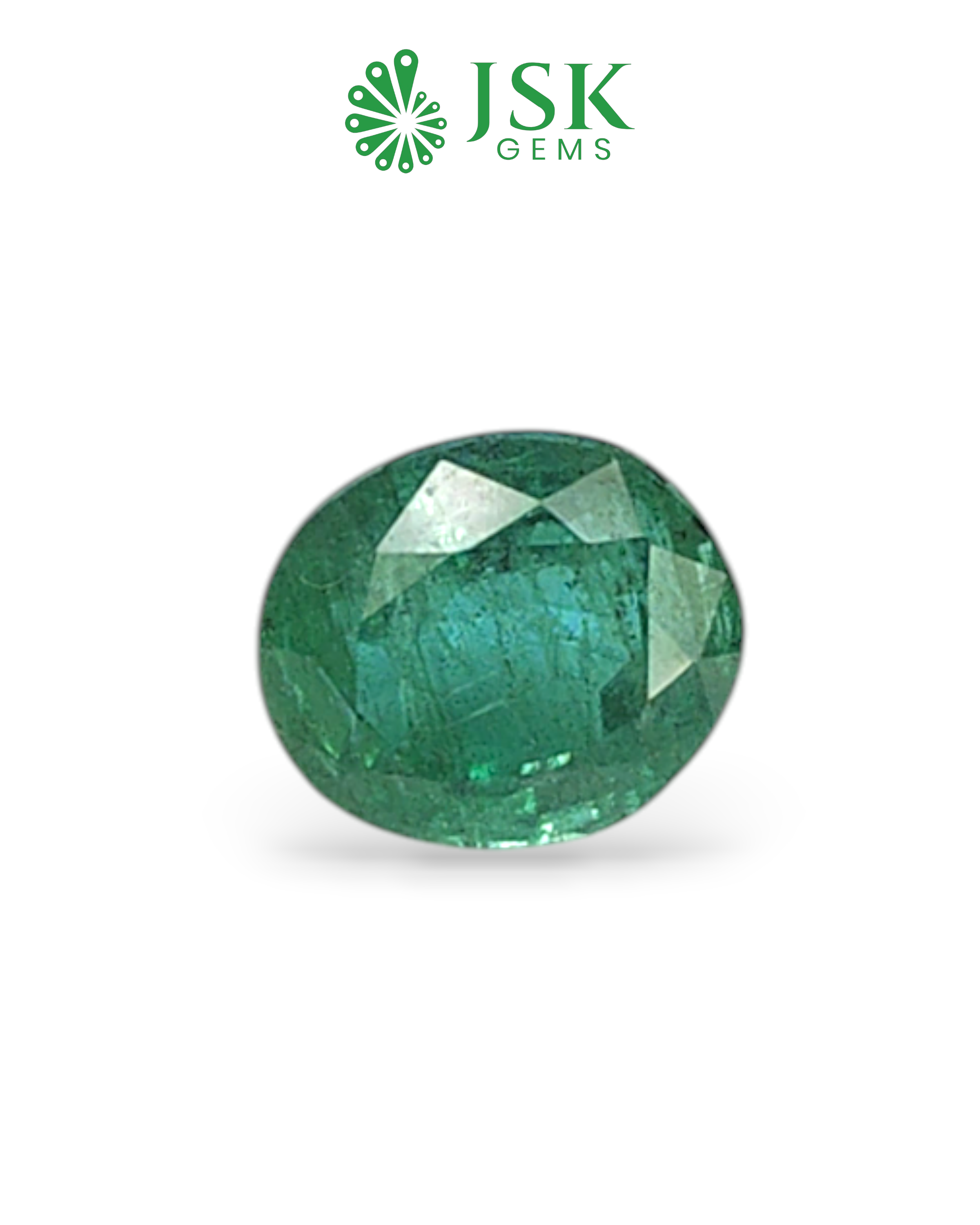 Premium Grade 3.39 Ct - 3.76 Ratti Natural Emerald - Panna