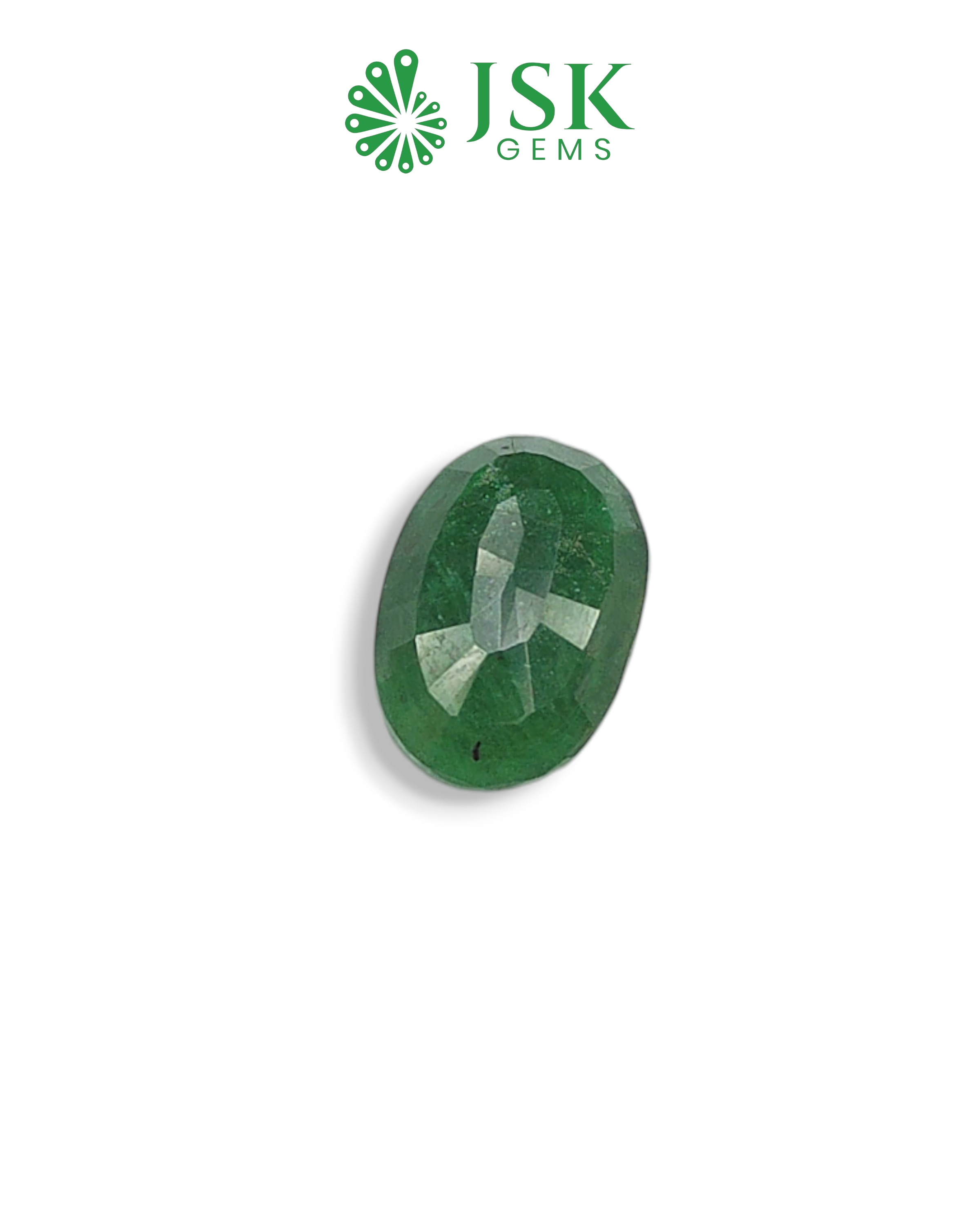 Premium Grade 3.96 Ct - 4.40 Ratti Natural Emerald - Panna