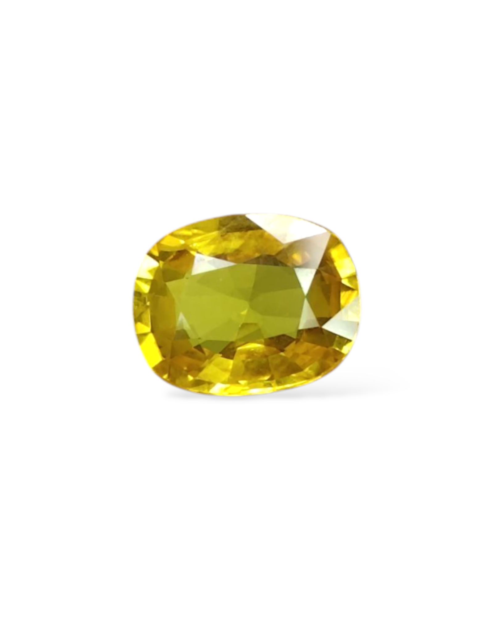 Top Grade 4.52 Ct - 5.02 Ratti Natural Bangkok Yellow Sapphire - Pukhraj