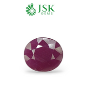 IIGJ Certified 5.23 Ct - 5.81 Ratti Unheated Untreated Natural Ruby Manik