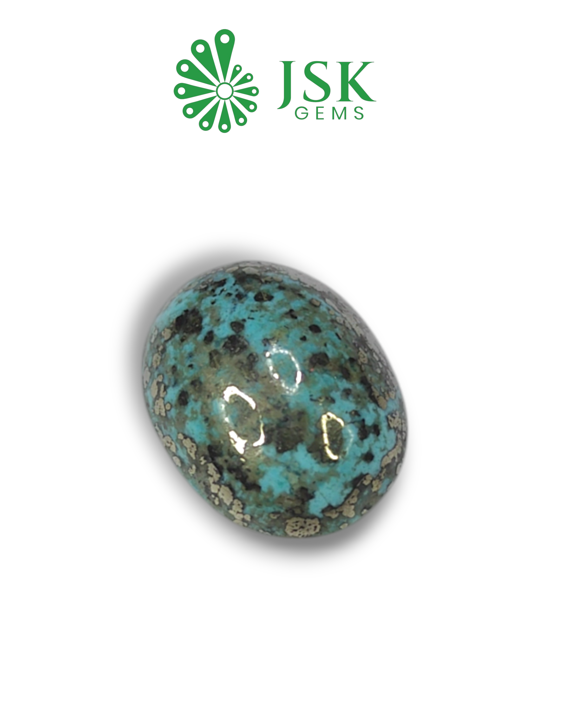 Premium Grade 16.47 Ct - 18.3 Ratti Natural Irani Feroza - Turquoise