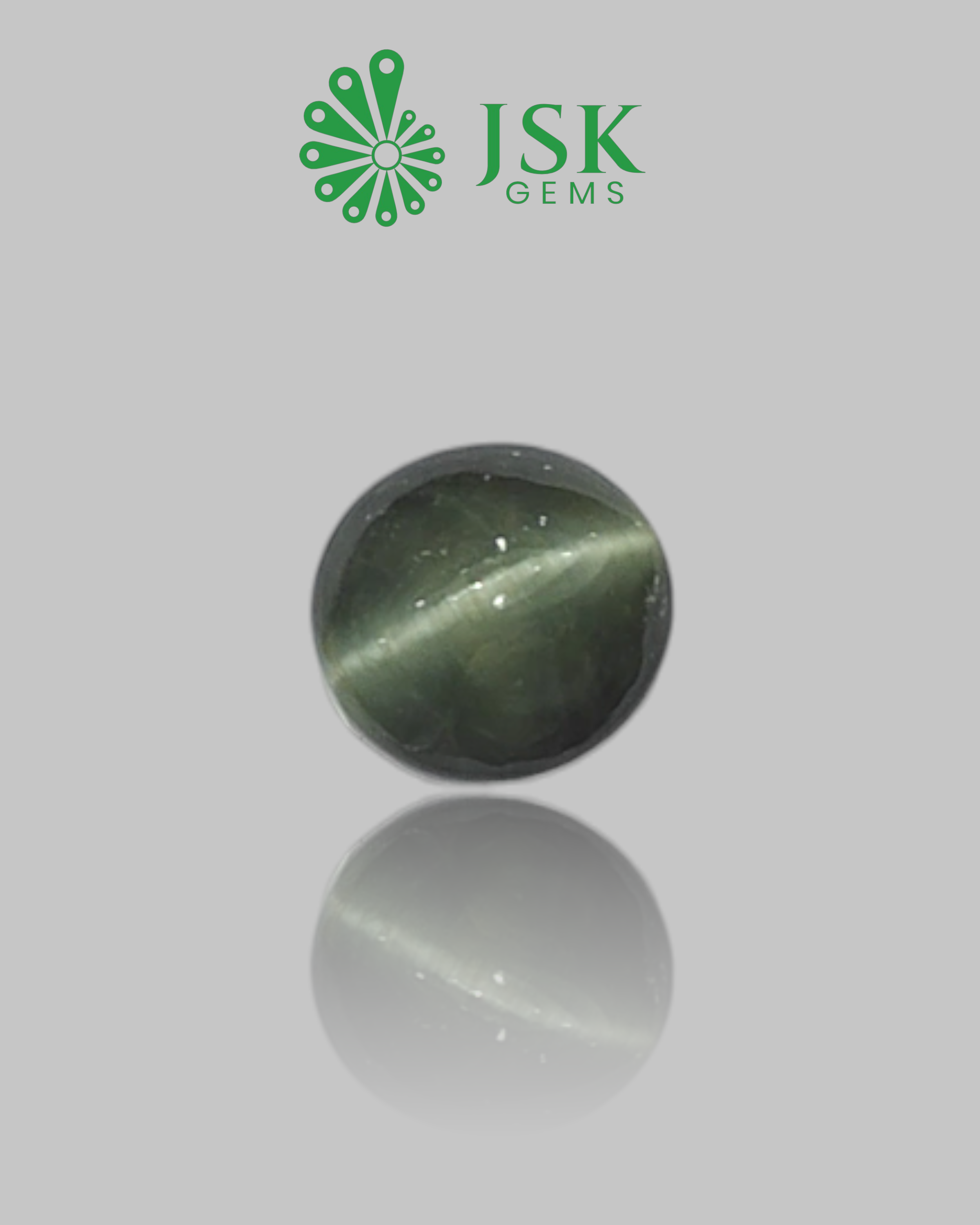 Premium Grade 5.25 Ct - 5.83 Ratti Natural Quartz Cat's Eye - Lehsuniya