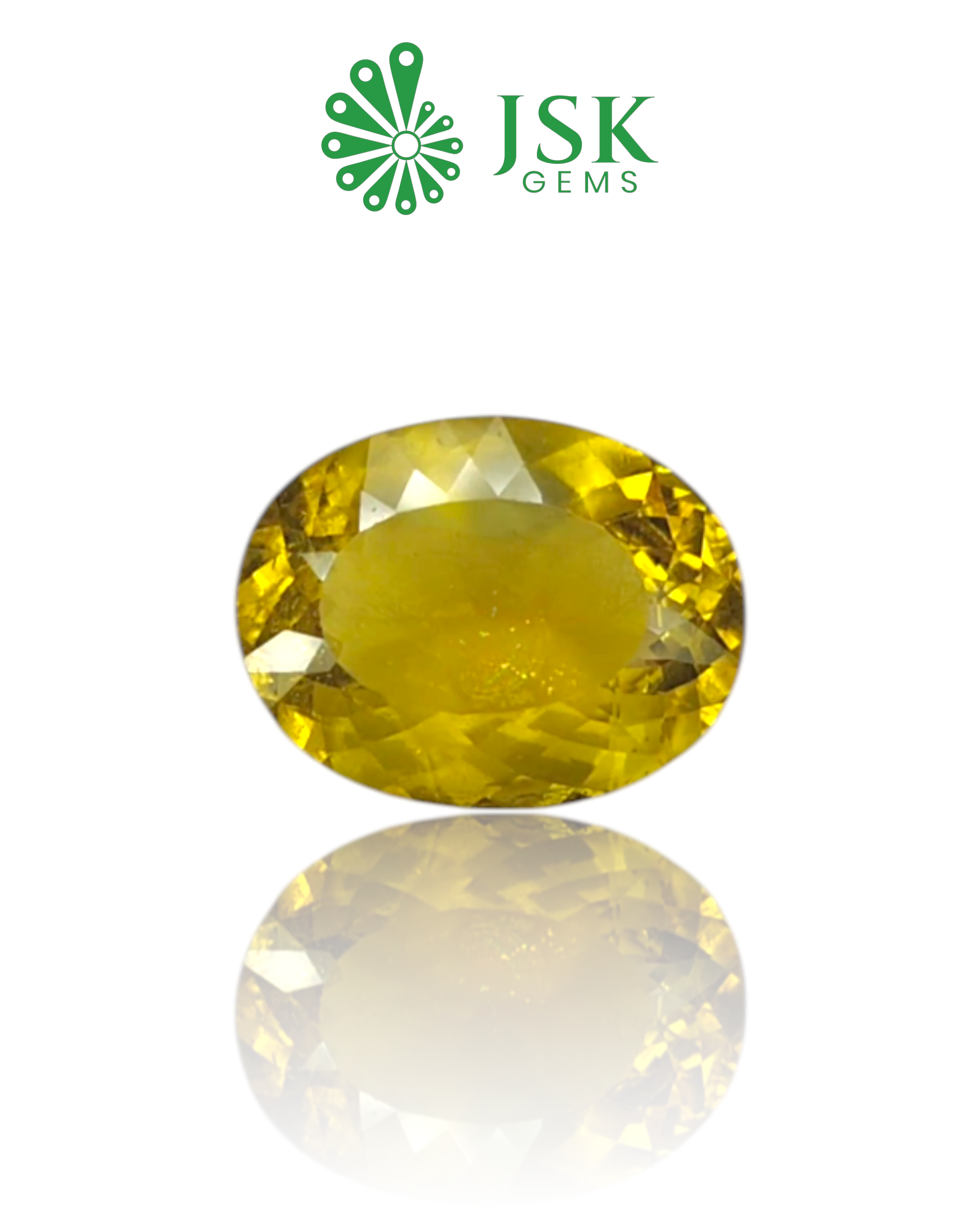 Jumbo 22.29 Carat- 24.76 Ratti Natural Heliodor(Yellow Beryl)