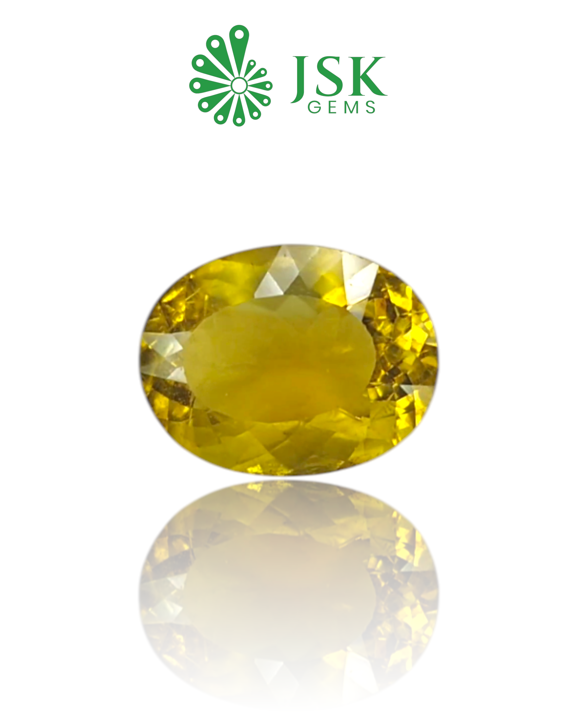 Jumbo 22.29 Carat- 24.76 Ratti Natural Heliodor(Yellow Beryl)