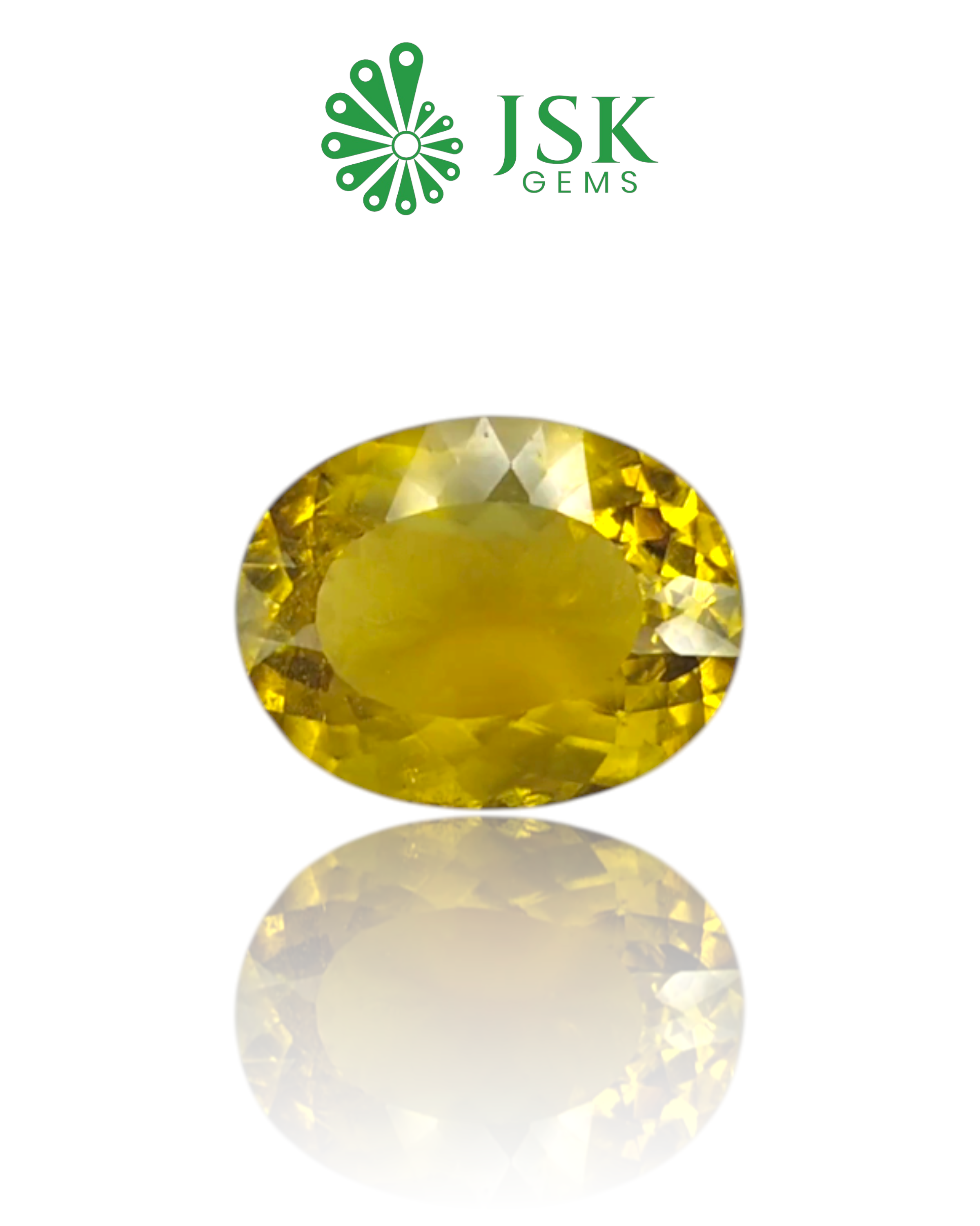 Jumbo 22.29 Carat- 24.76 Ratti Natural Heliodor(Yellow Beryl)