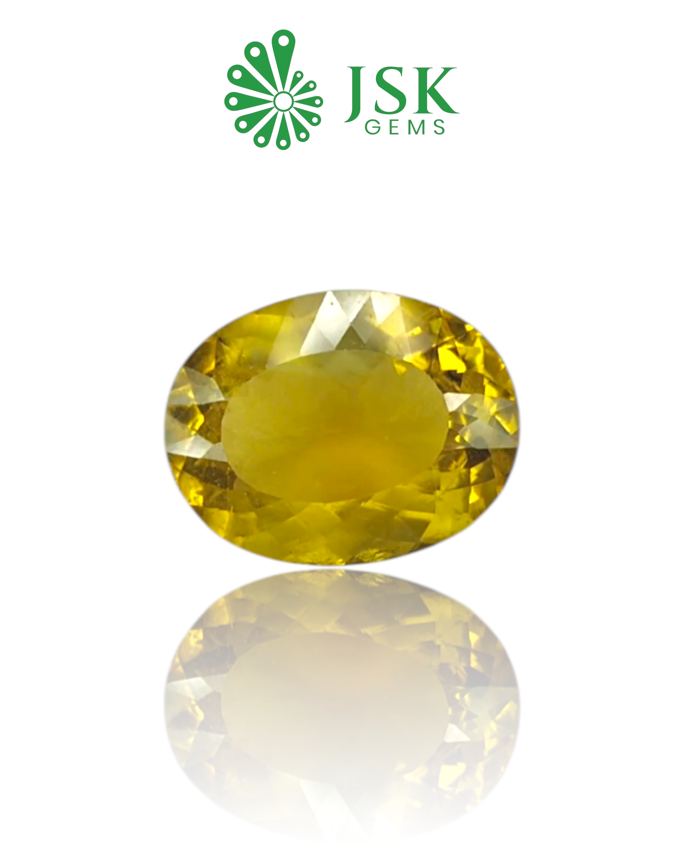 Jumbo 22.29 Carat- 24.76 Ratti Natural Heliodor(Yellow Beryl)