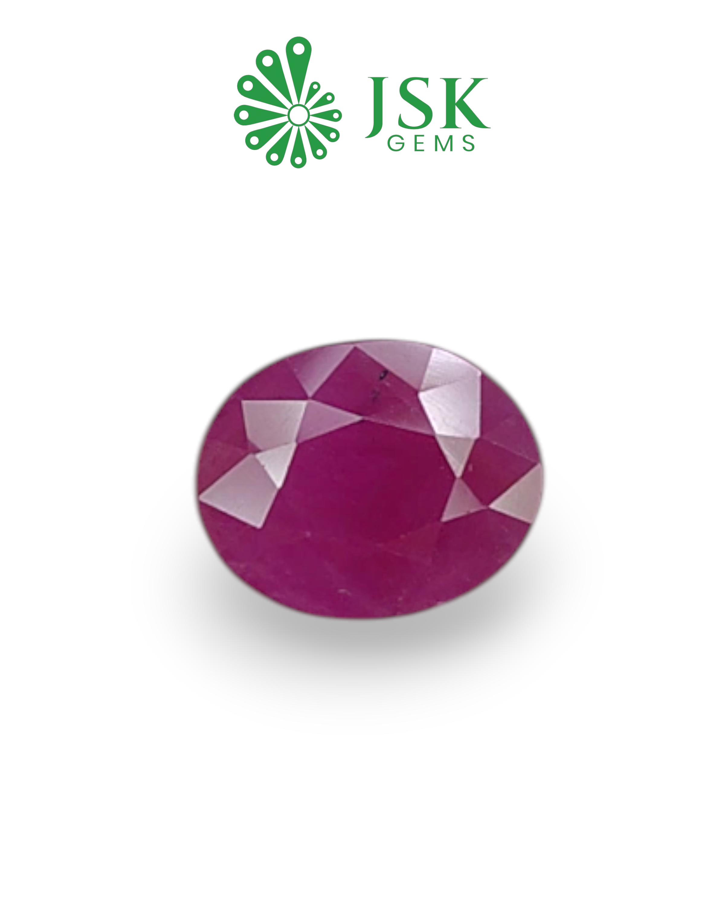 IIGJ Certified 7.30 Ct - 8.11 Ratti Unheated Untreated Natural Ruby Manik