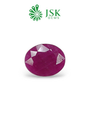 IIGJ Certified 5.87 Ct - 6.52 Ratti Unheated Untreated Natural Ruby Manik