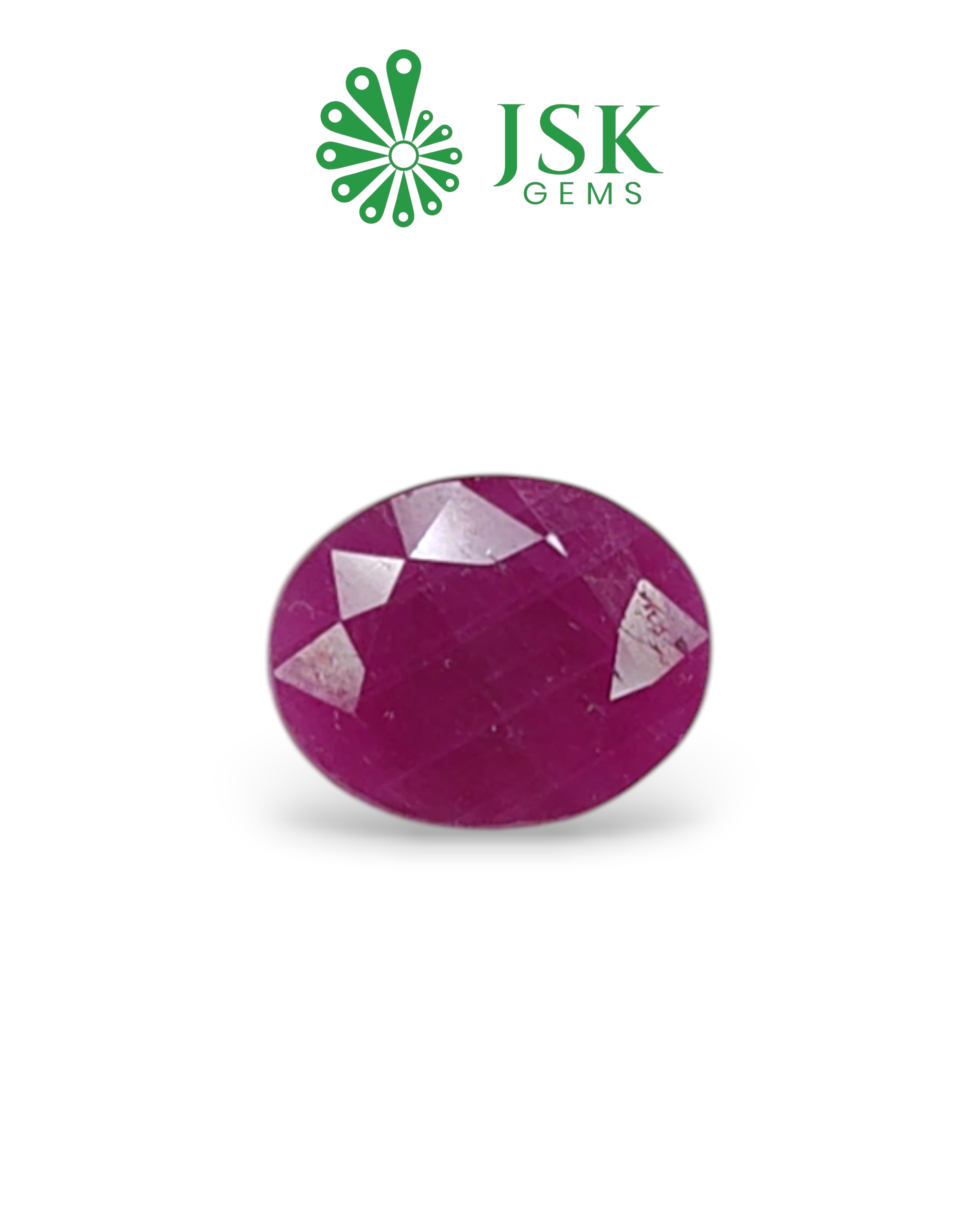 IIGJ Certified 5.87 Ct - 6.52 Ratti Unheated Untreated Natural Ruby Manik