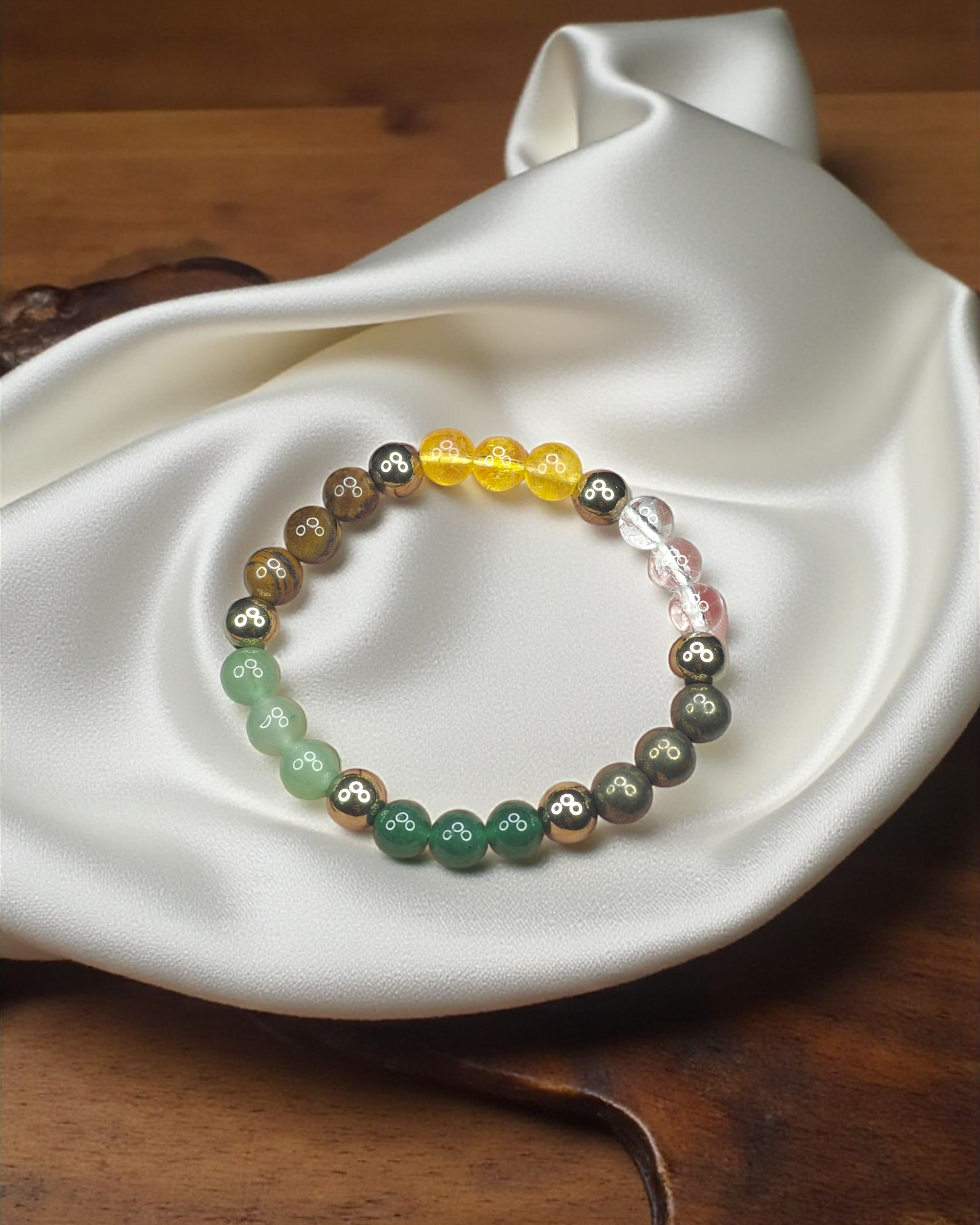 Authentic Dhan Yog Gemstone Bracelet | Wealth & Good Fortune
