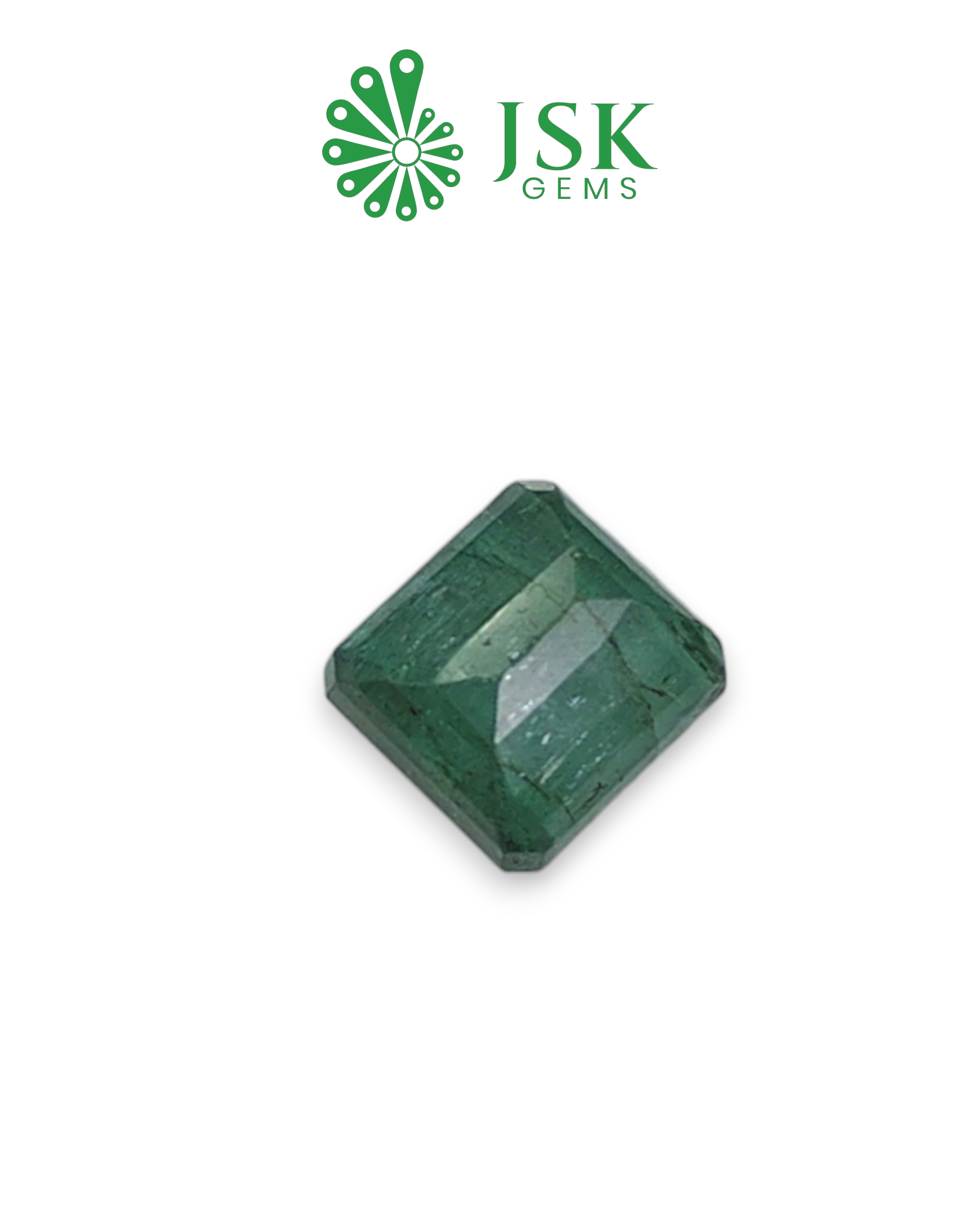 Premium Grade 7.61 Ct - 8.45 Ratti Natural Emerald - Panna