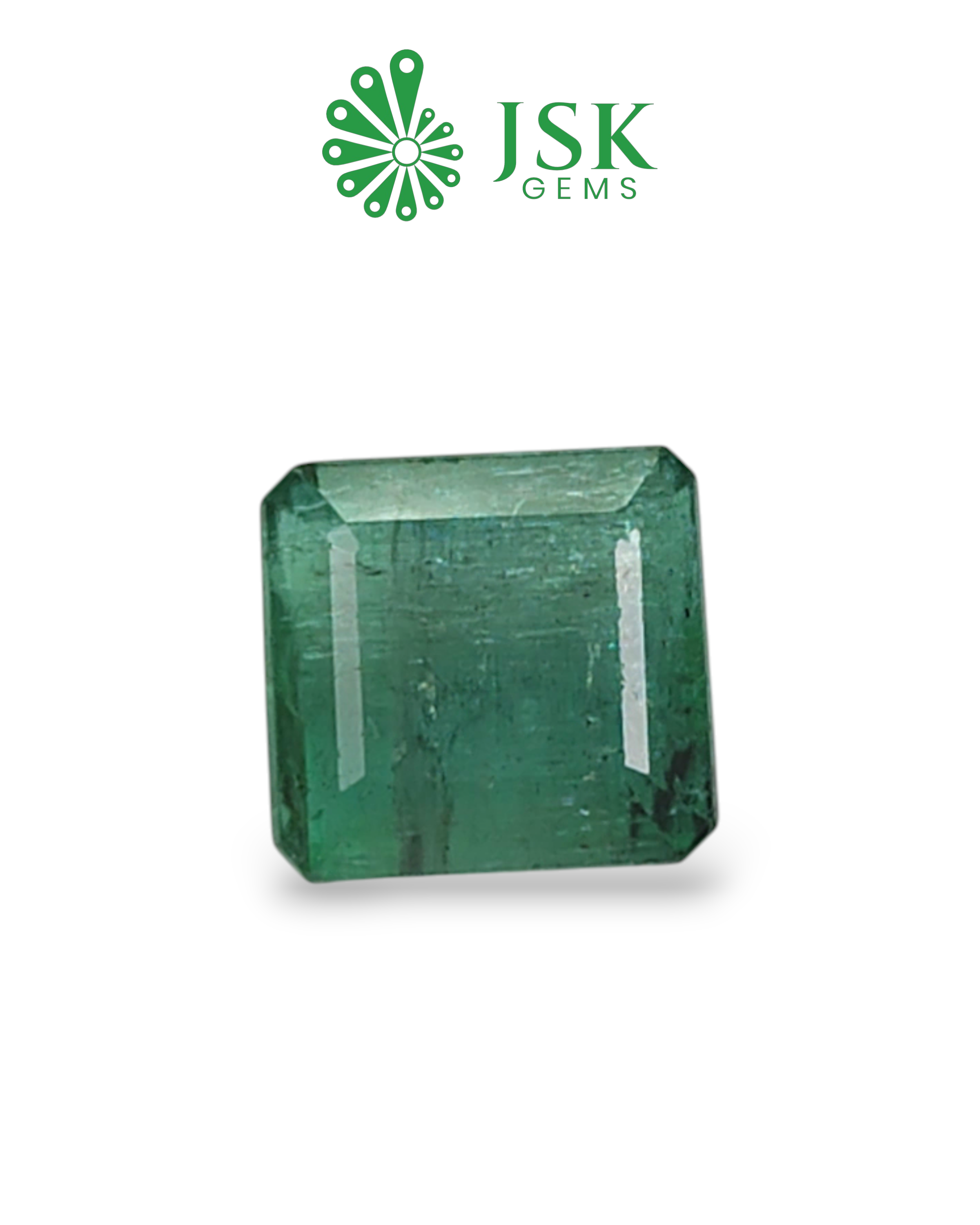 Premium Grade 7.61 Ct - 8.45 Ratti Natural Emerald - Panna