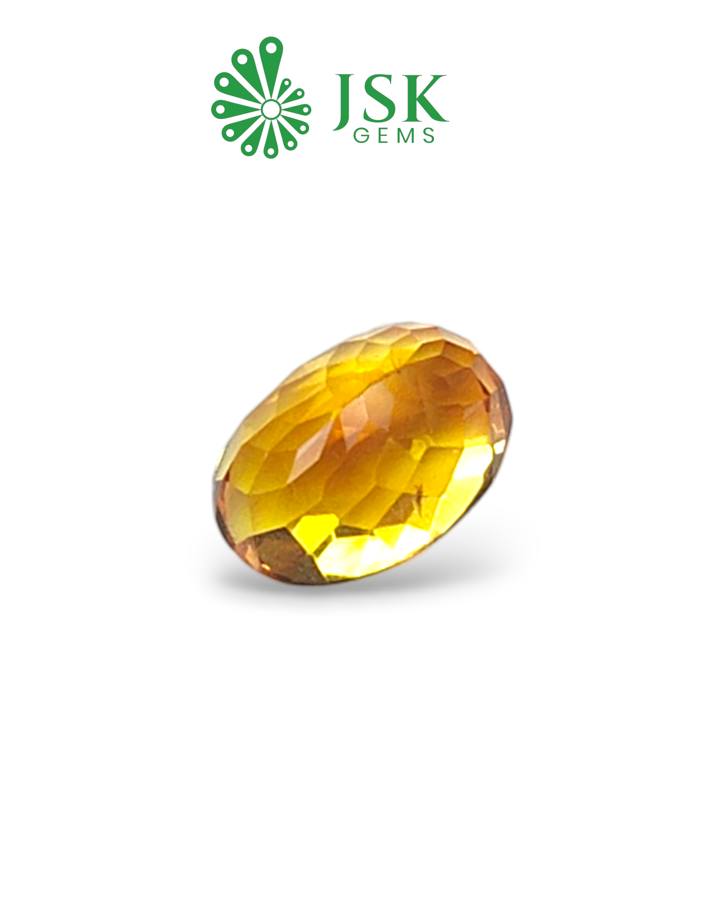 Top Grade 6.77 Cts - 7.52 Ratti Natural Citrine - Sunela