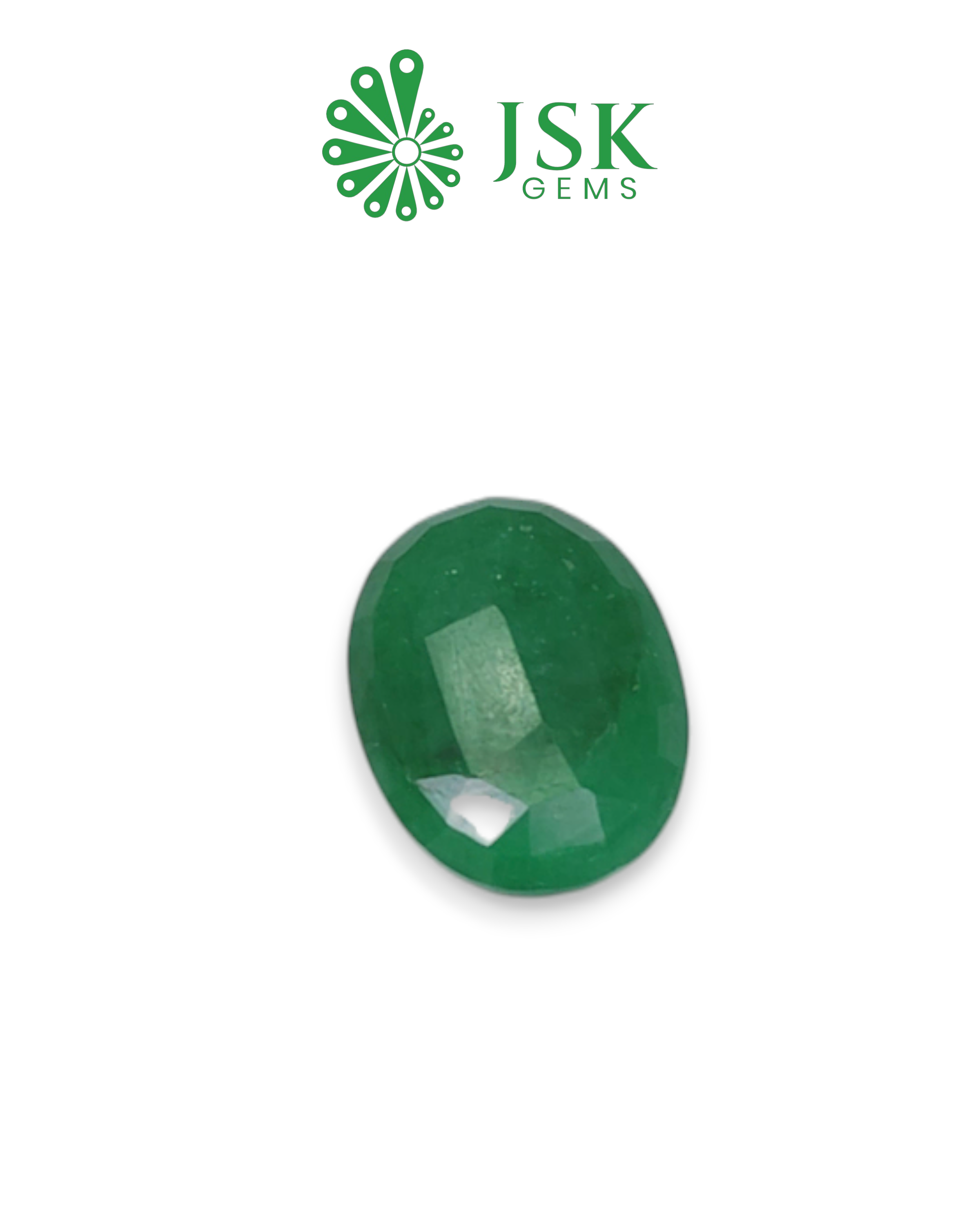 Premium Grade 7.23 Ct - 8.03 Ratti Natural Emerald - Panna