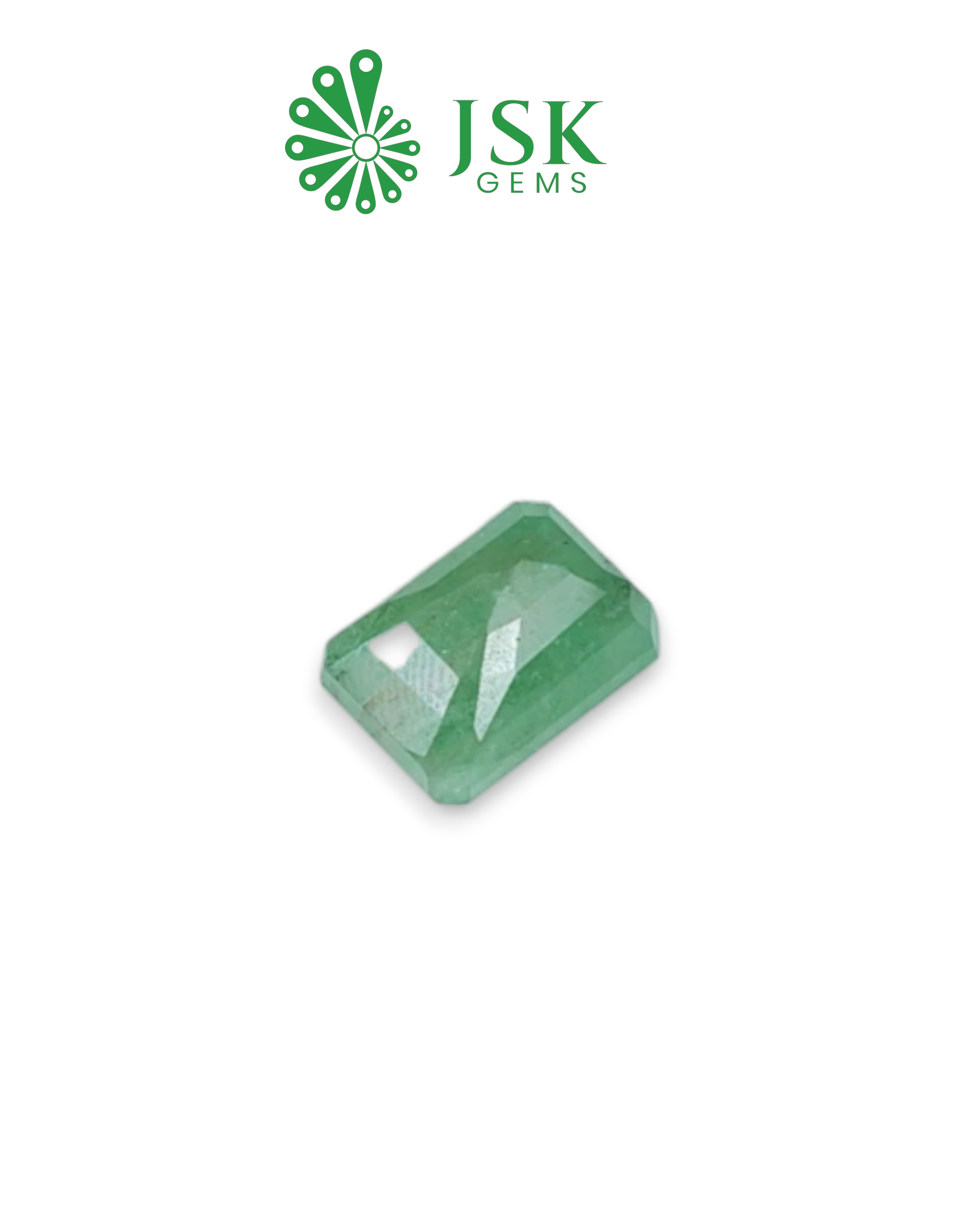 Premium Grade 4.89 Ct - 5.43 Ratti Natural Emerald - Panna