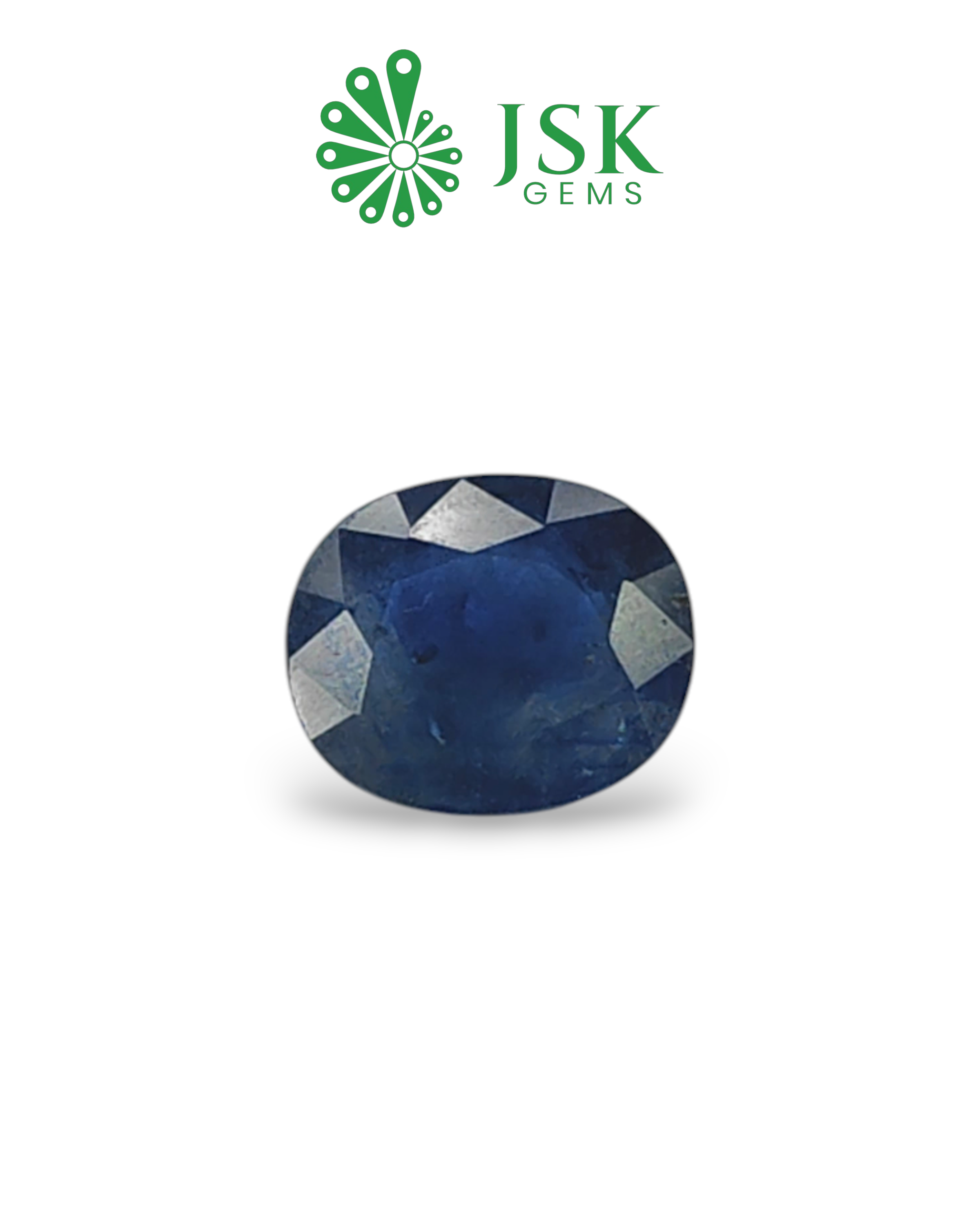 Premium 6.56 Ct - 7.28 Ratti Natural Bangkok Blue Sapphire(Heated)