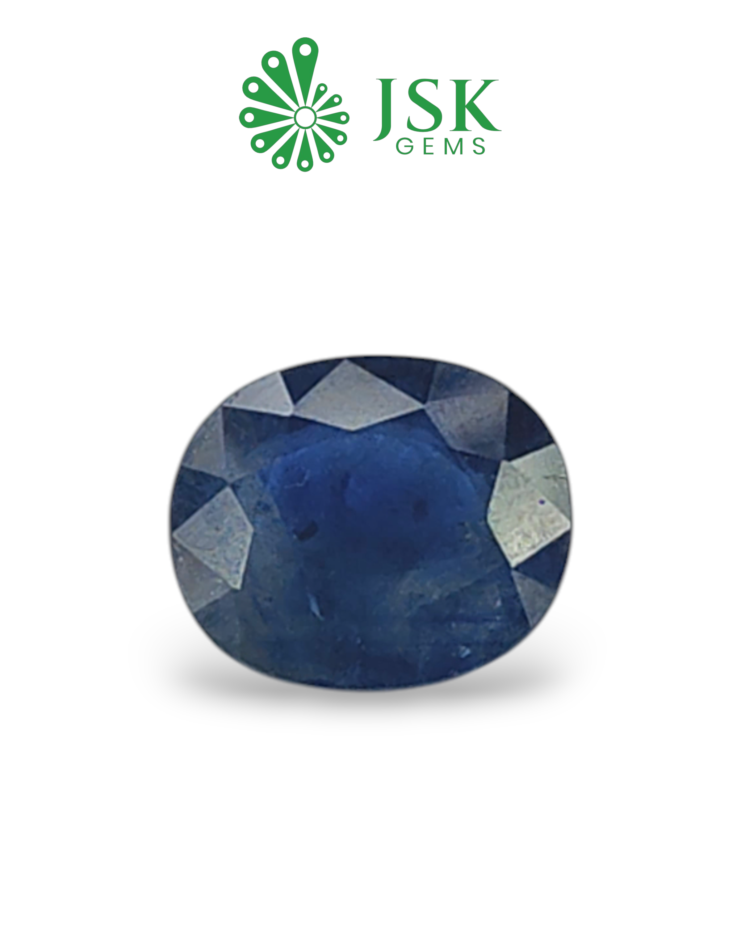 Premium 6.56 Ct - 7.28 Ratti Natural Bangkok Blue Sapphire(Heated)